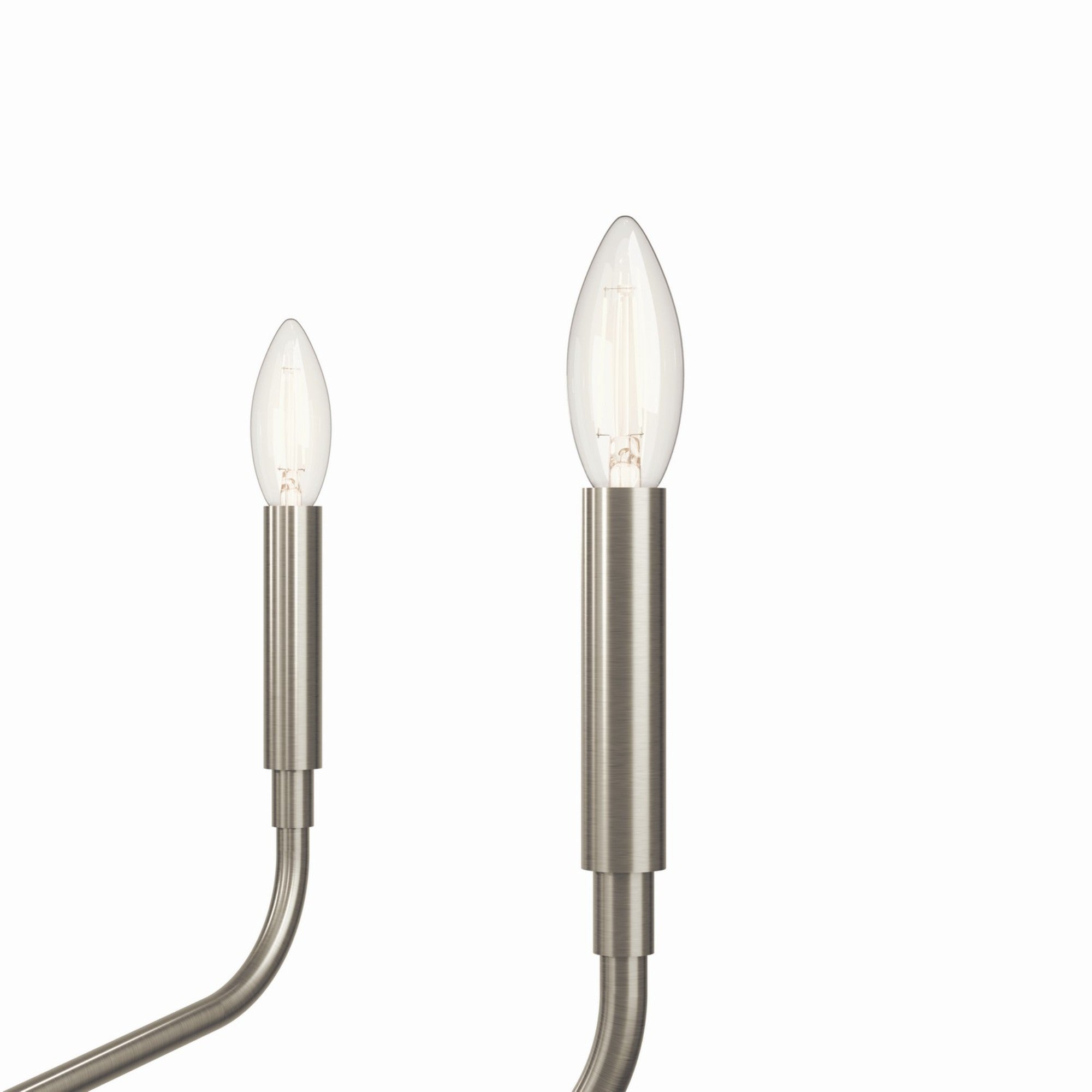 Madden 26" 5-Light Chandelier, Brushed Nickel Finish - Bees Lighting