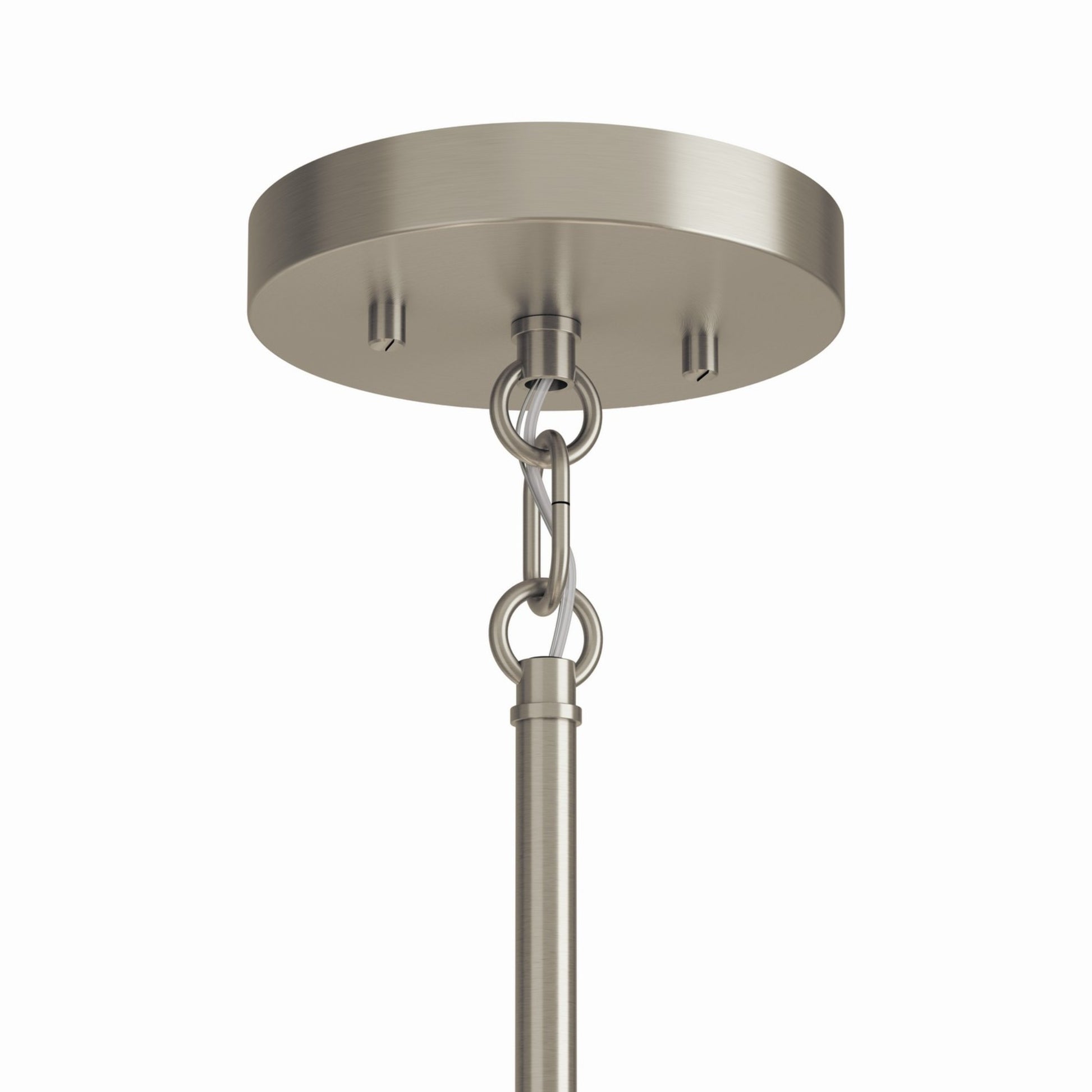 Madden 32" 9-Light Chandelier, Brushed Nickel Finish - Bees Lighting