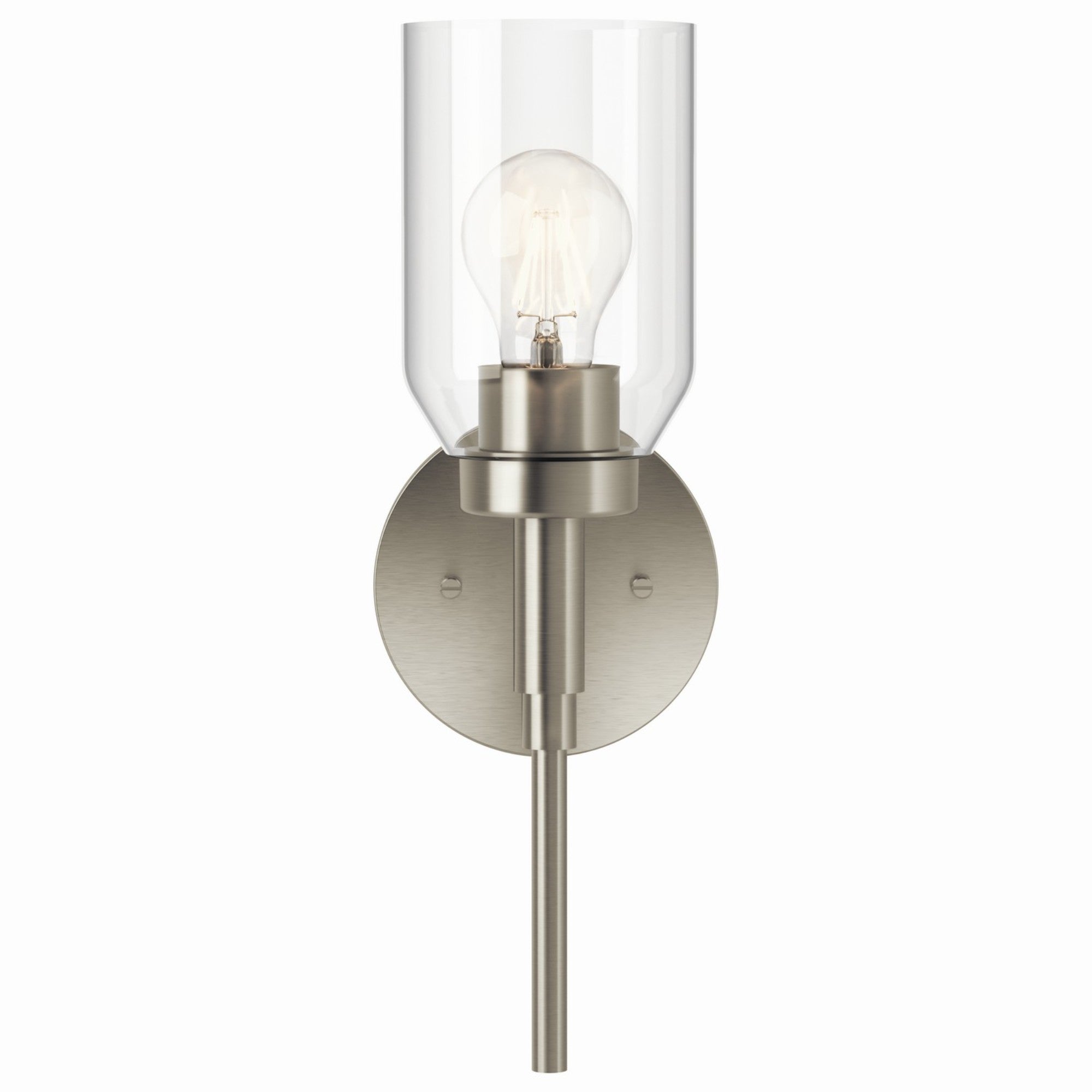 Madden 5" Wall Sconce, Brushed Nickel Finish - Bees Lighting