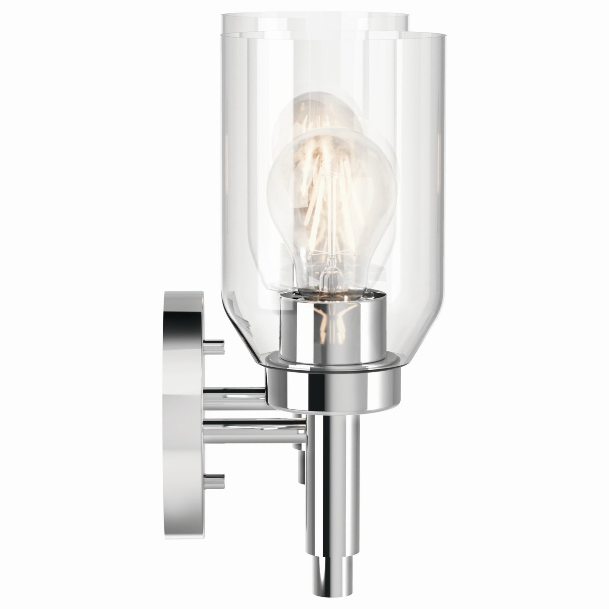 Madden 14" 2-Light Vanity Light, Chrome Finish - Bees Lighting