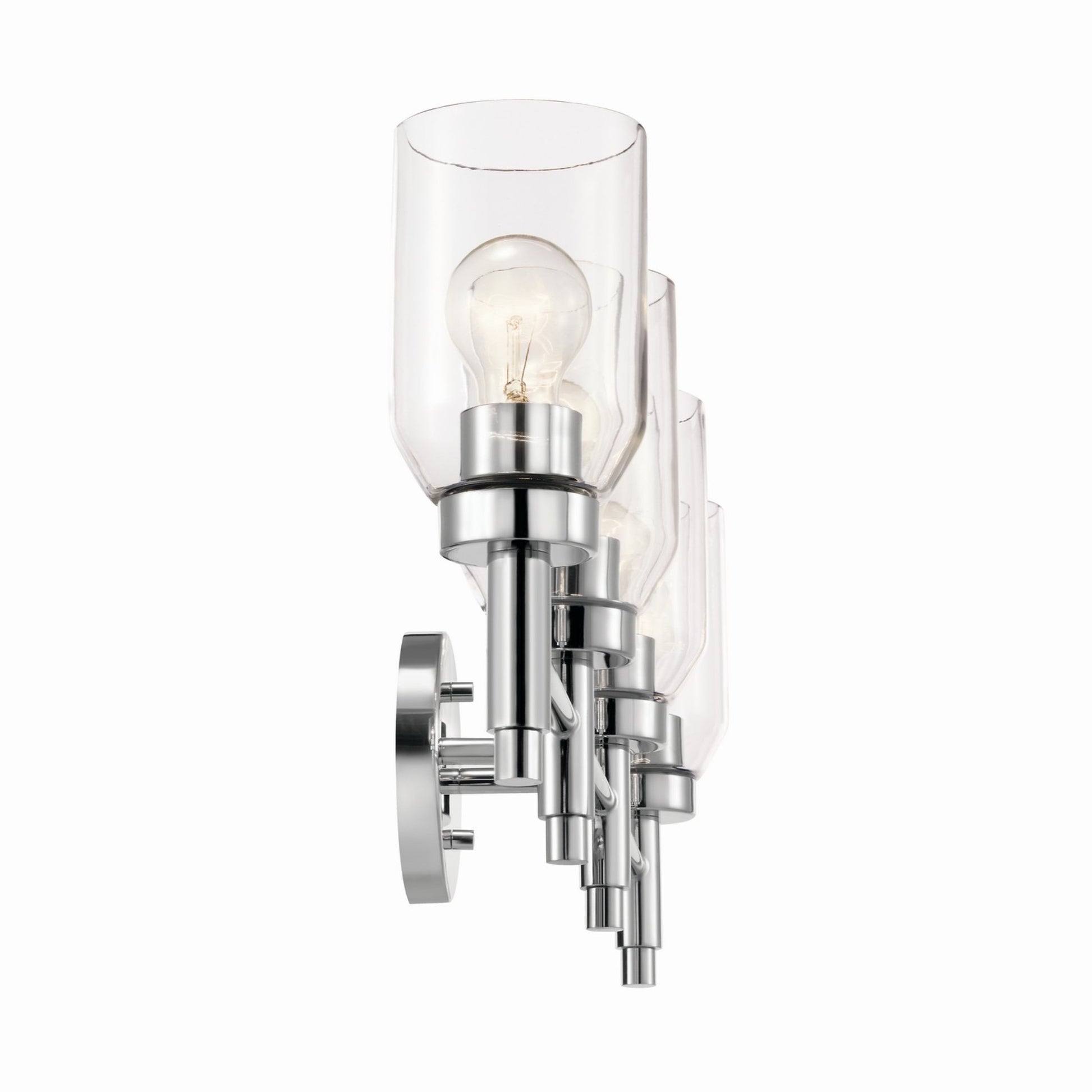 Madden 34" 4-Light Vanity Light, Chrome Finish - Bees Lighting