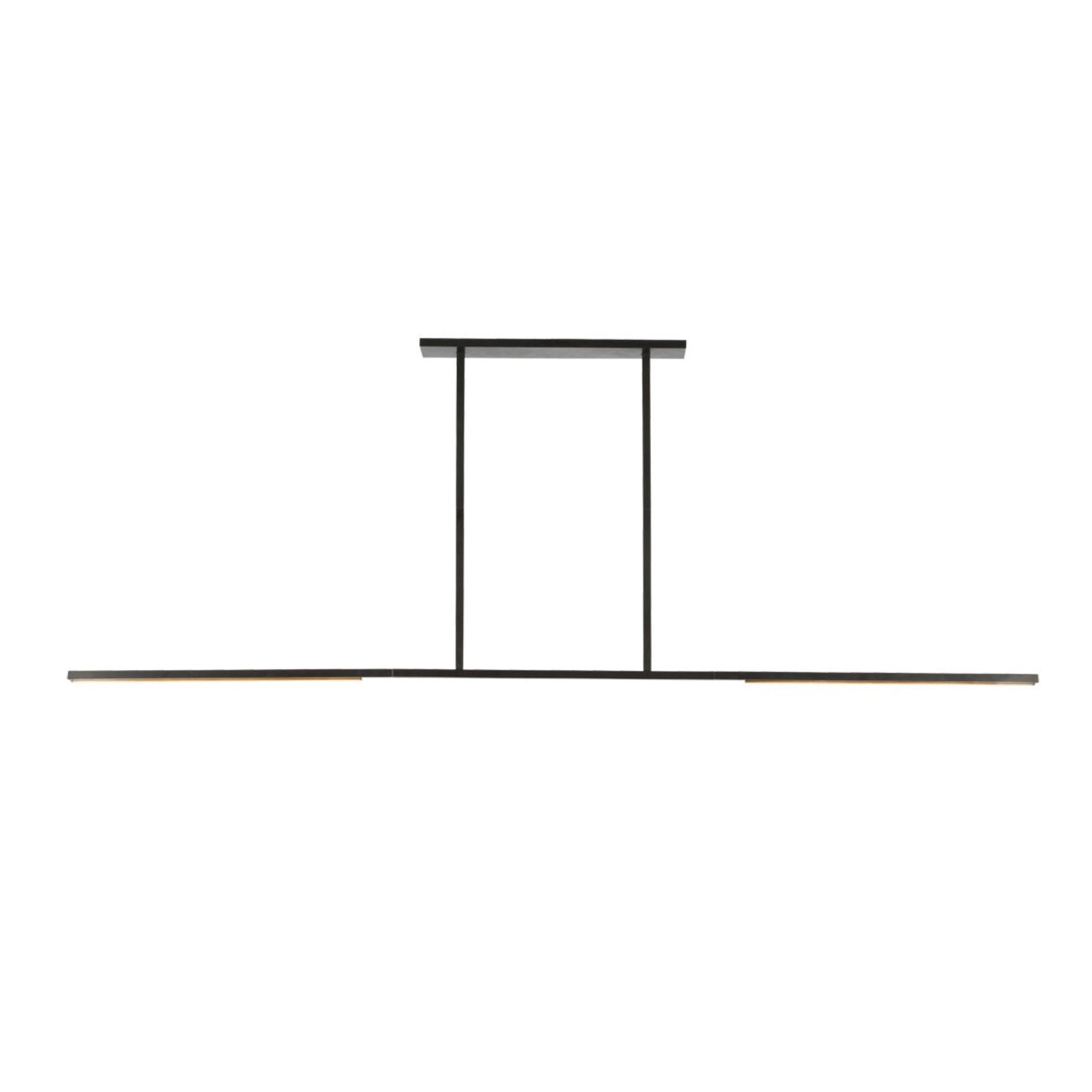 Cityscape 72" LED X-Large Linear Chandelier, 120-277V, Bronze Finish - Bees Lighting