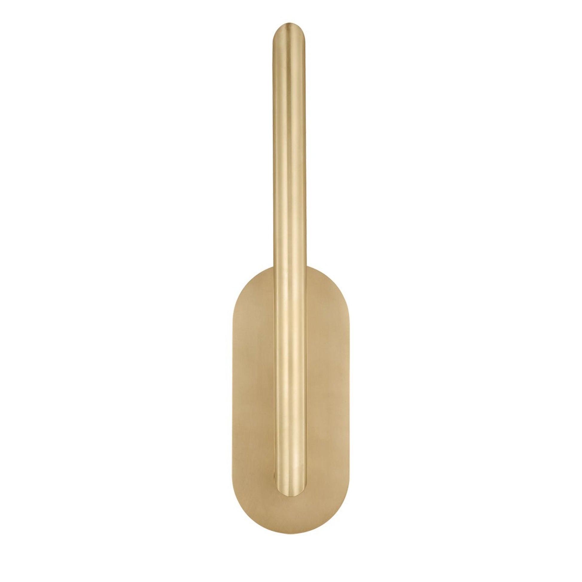 Fielle 21" LED Medium Wall Sconce, 120-277V, Hand Rubbed Antique Brass Finish - Bees Lighting
