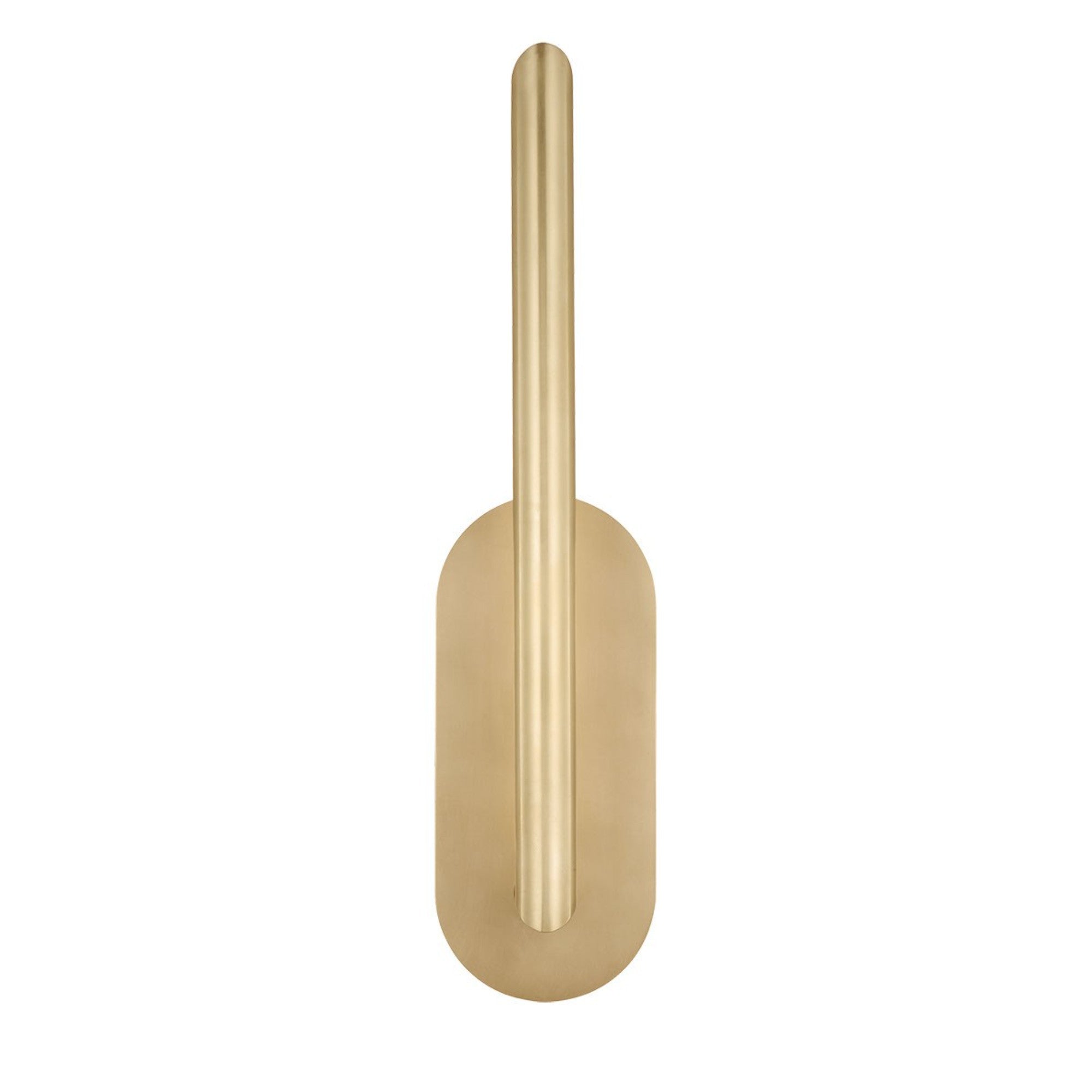 Fielle 21" LED Medium Wall Sconce, 120-277V, Hand Rubbed Antique Brass Finish - Bees Lighting