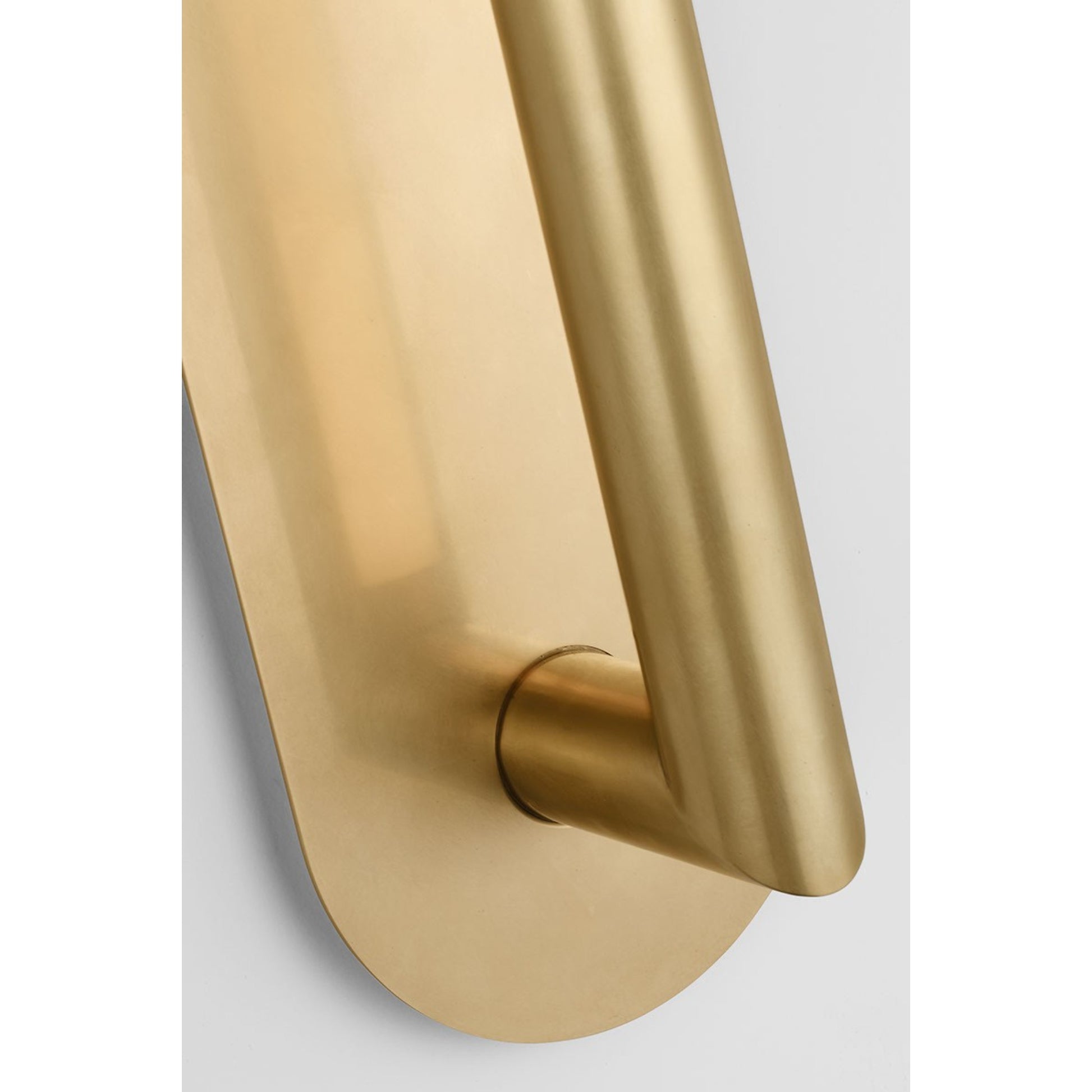 Fielle 21" LED Medium Wall Sconce, 120-277V, Hand Rubbed Antique Brass Finish - Bees Lighting