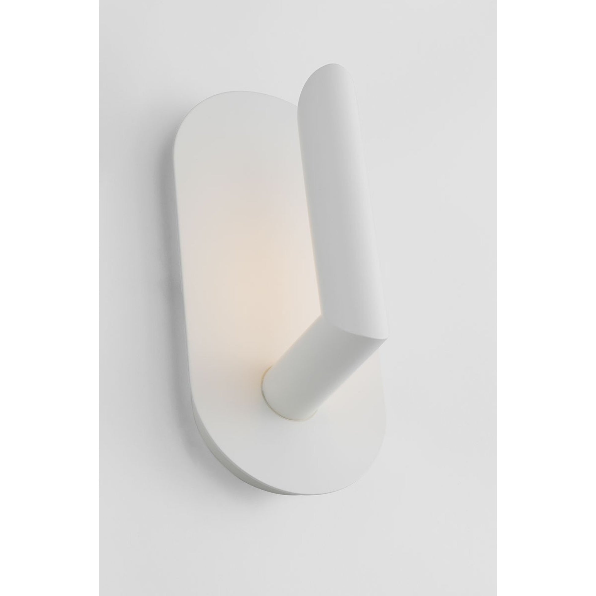 Fielle 8" LED Small Wall Sconce, 120-277V, Soft White Finish - Bees Lighting