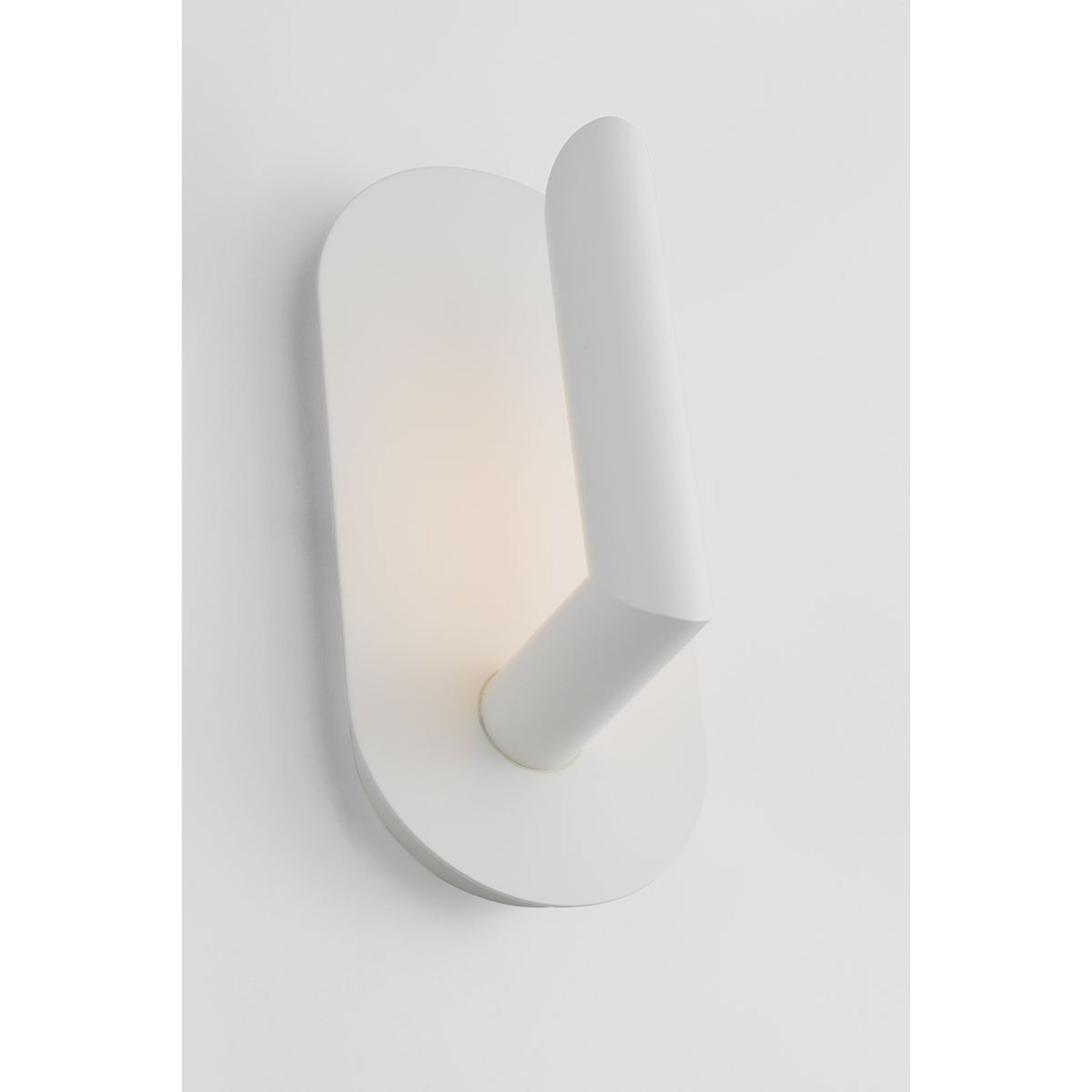 Fielle 8" LED Small Wall Sconce, 120-277V, Soft White Finish - Bees Lighting