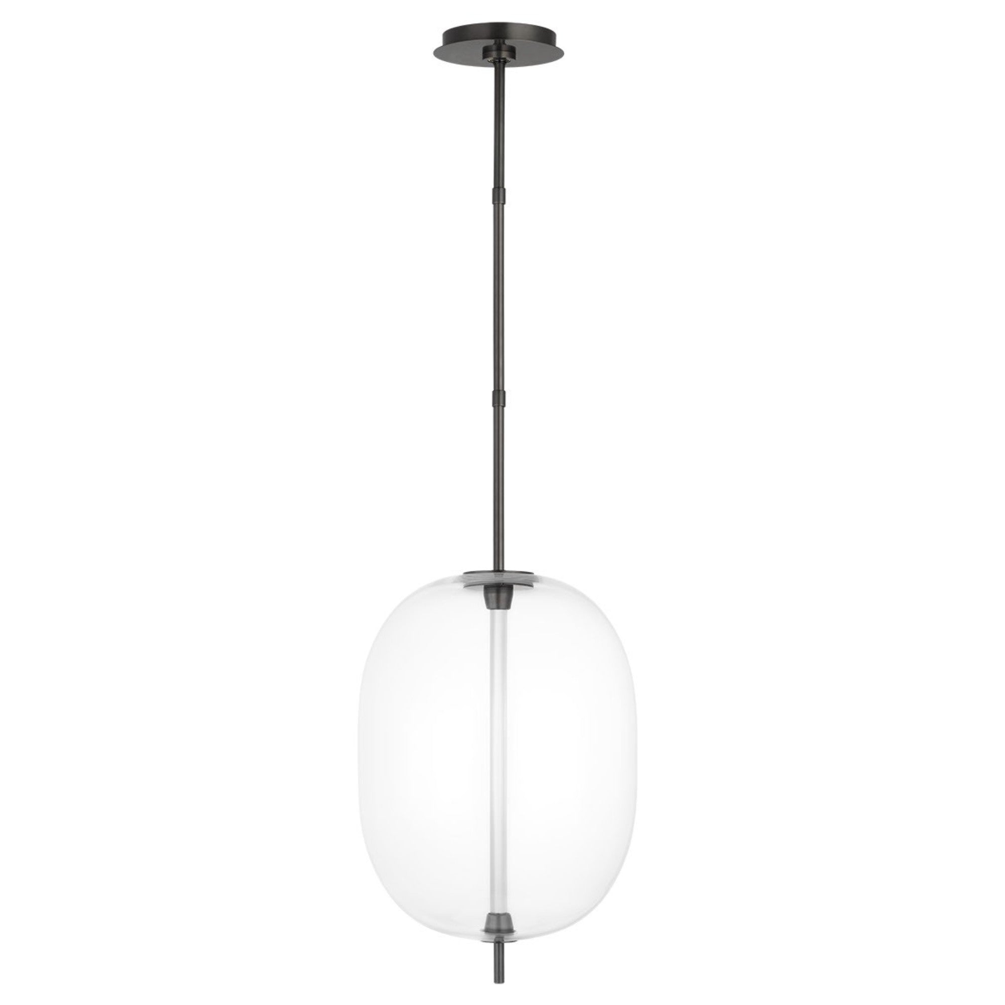 Heian 19" LED Pendant, 120-277V, Bronze Finish - Bees Lighting