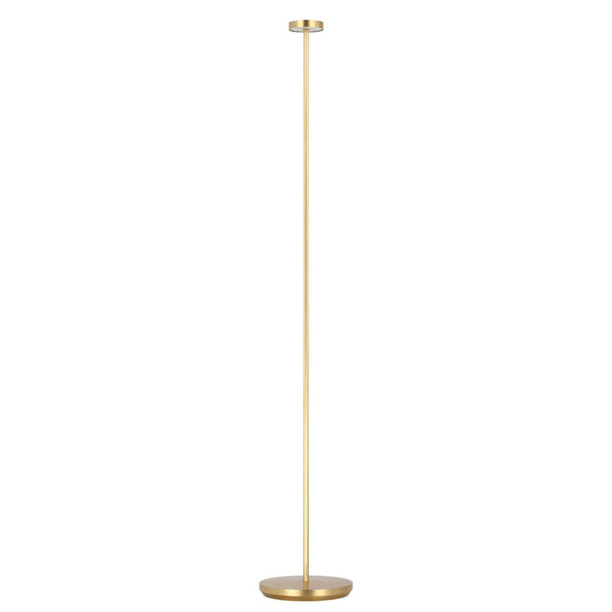Moneta Medium Rechargeable Floor Lamp, Hand Rubbed Antique Brass Finish - Bees Lighting