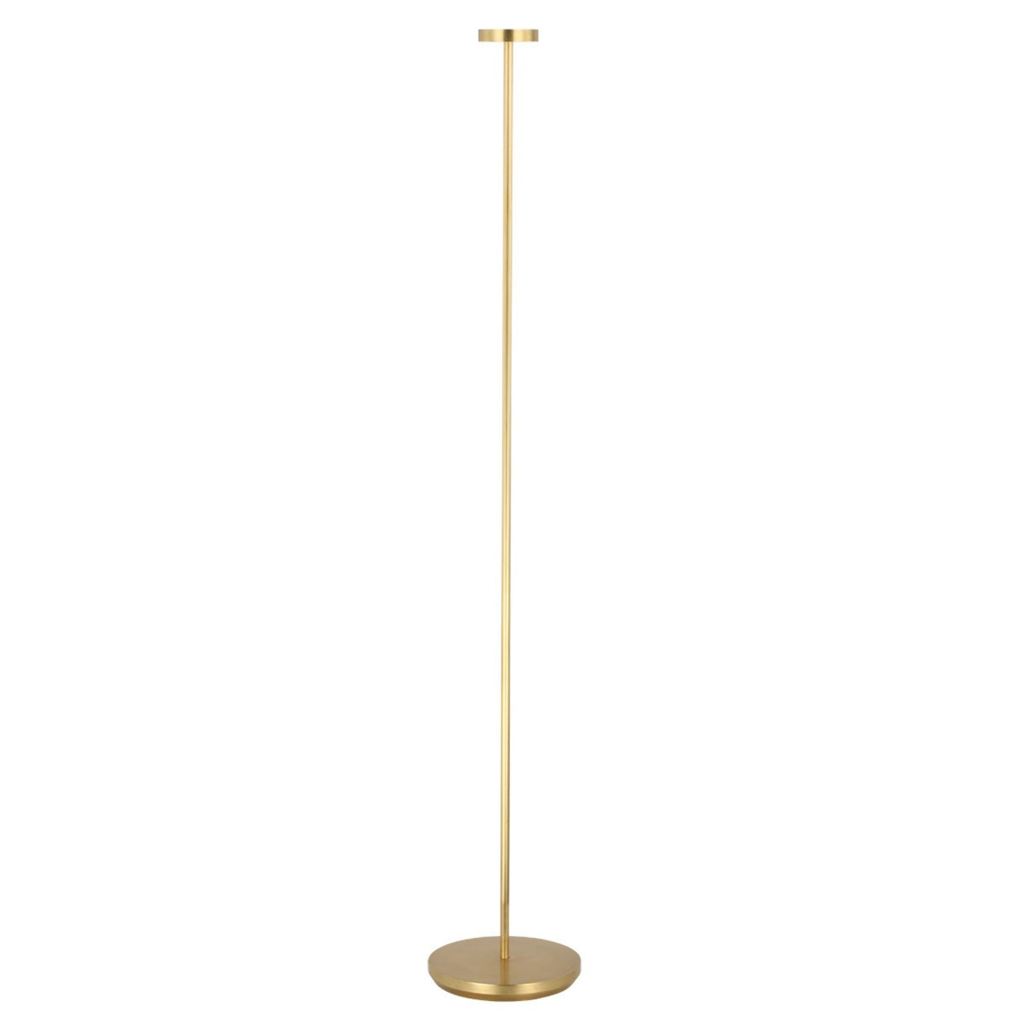 Moneta Medium Rechargeable Floor Lamp, Hand Rubbed Antique Brass Finish - Bees Lighting