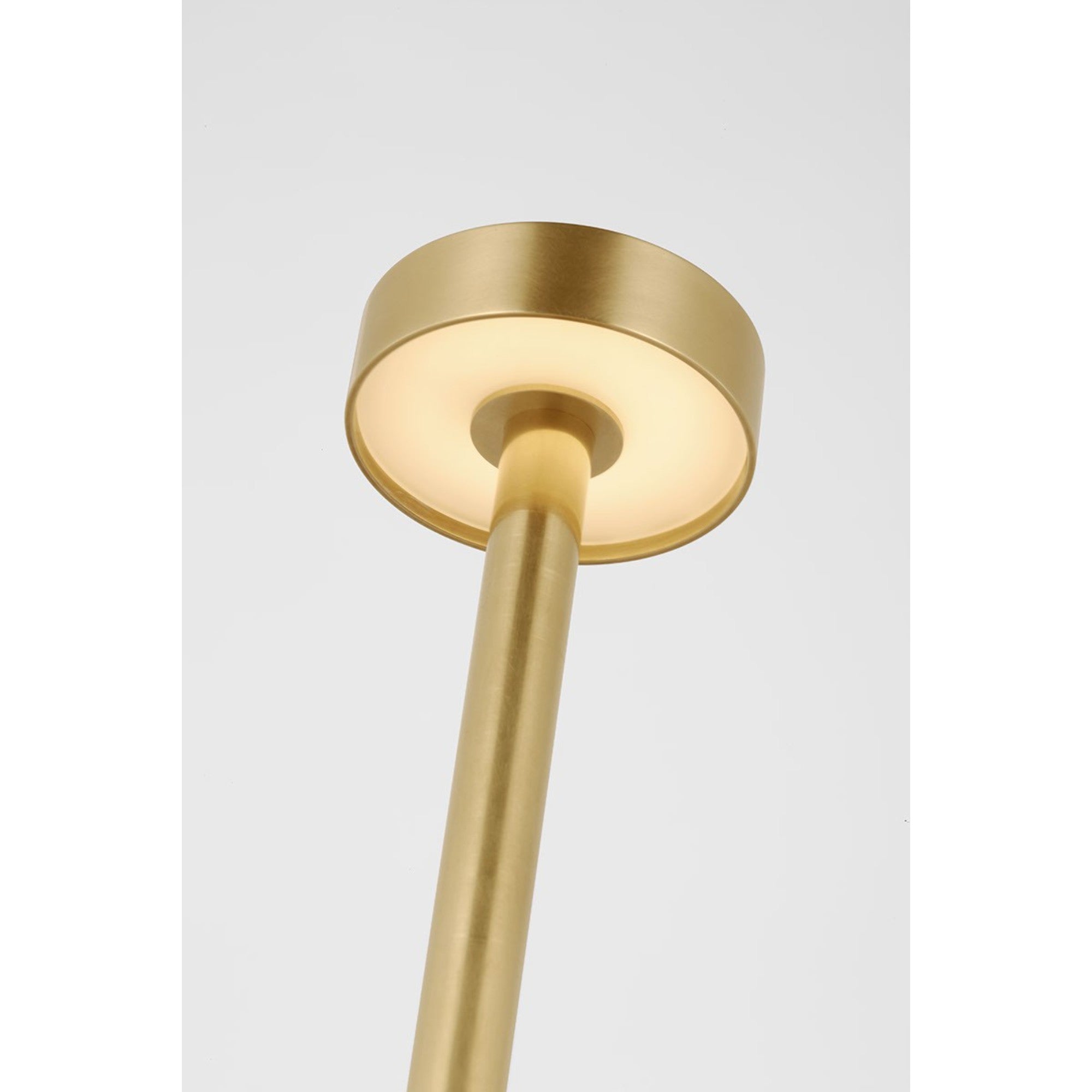 Moneta Short Accent Rechargeable Table Lamp, Hand Rubbed Antique Brass Finish - Bees Lighting