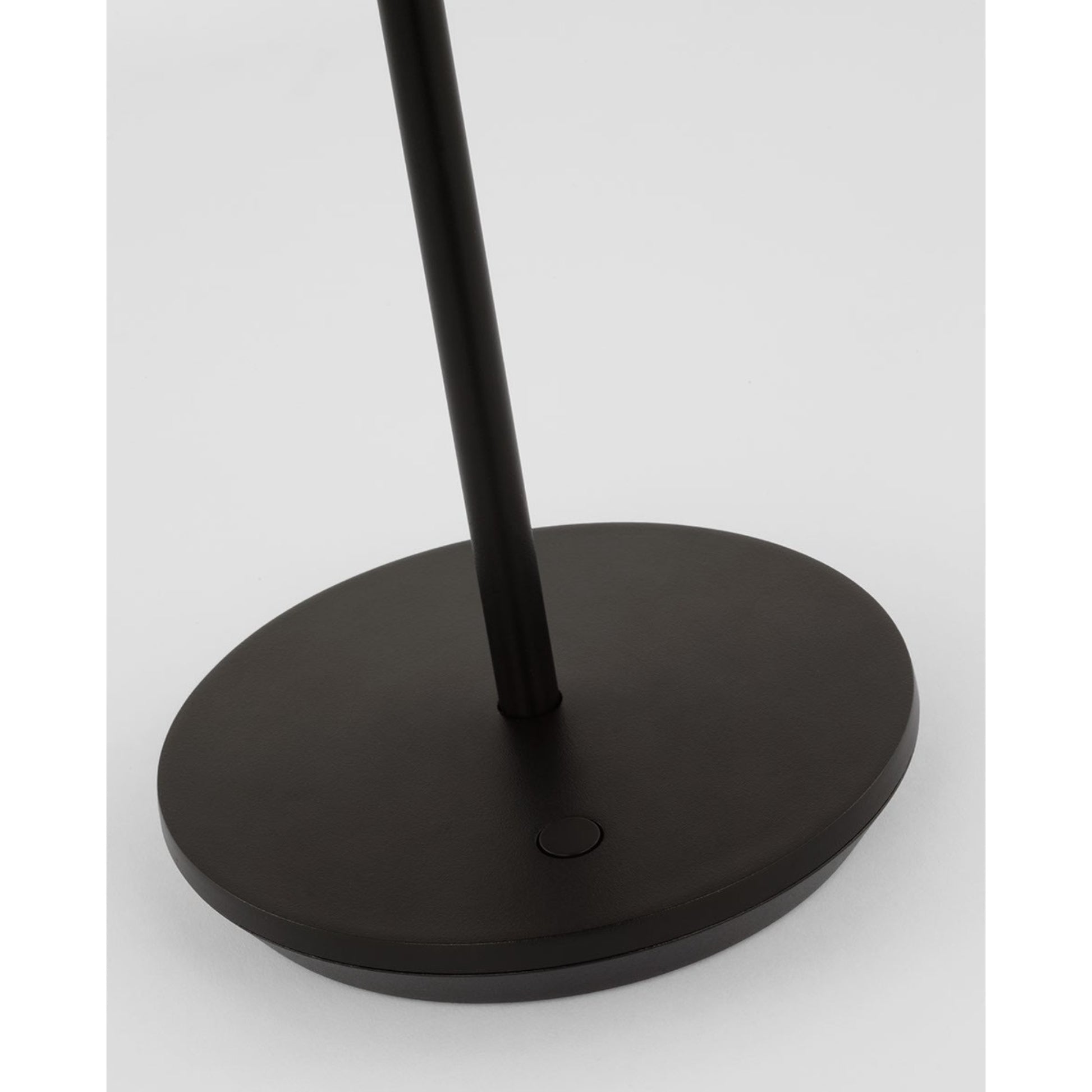 Nevis Short Accent Rechargeable Table Lamp, Black Finish - Bees Lighting