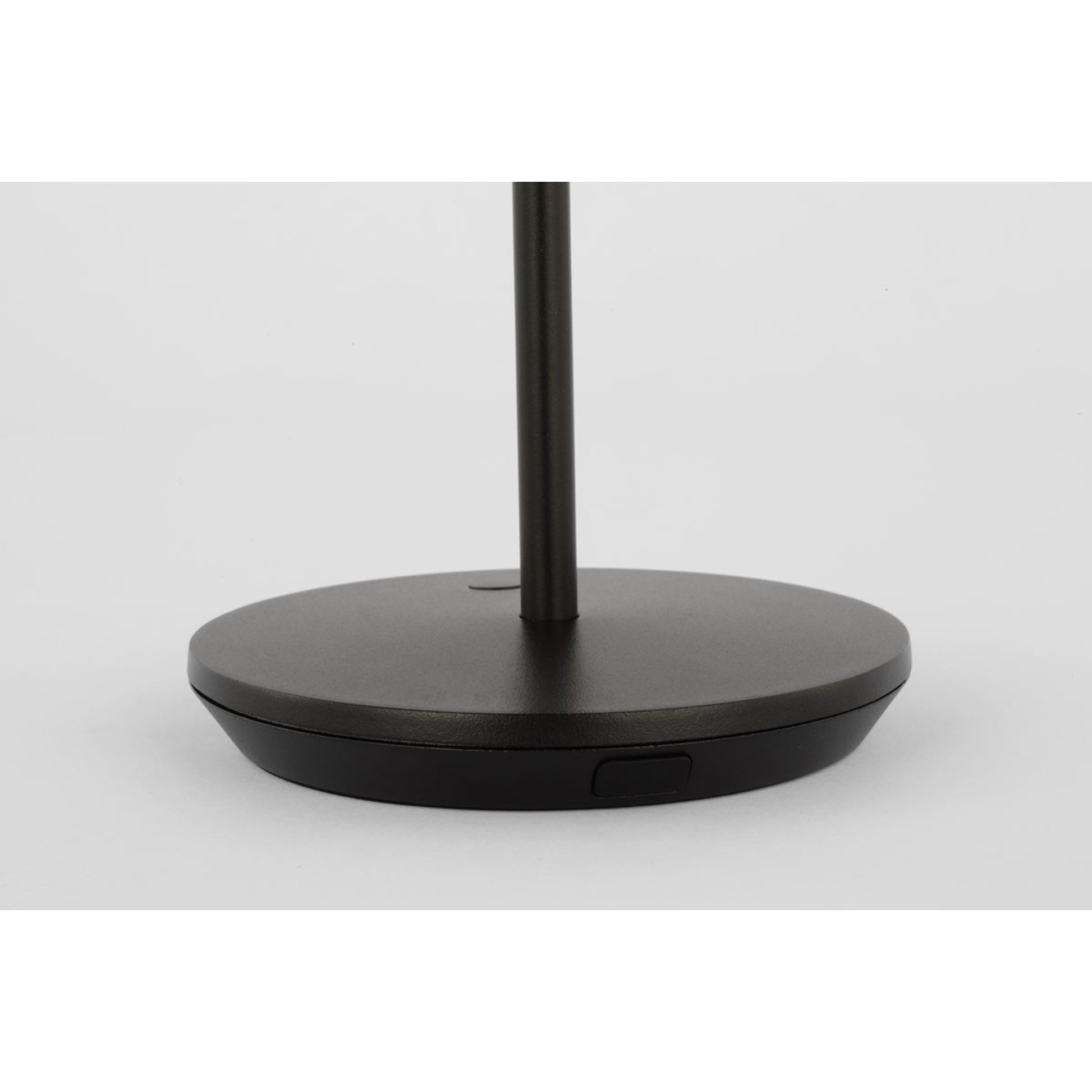 Nevis Short Accent Rechargeable Table Lamp, Black Finish - Bees Lighting