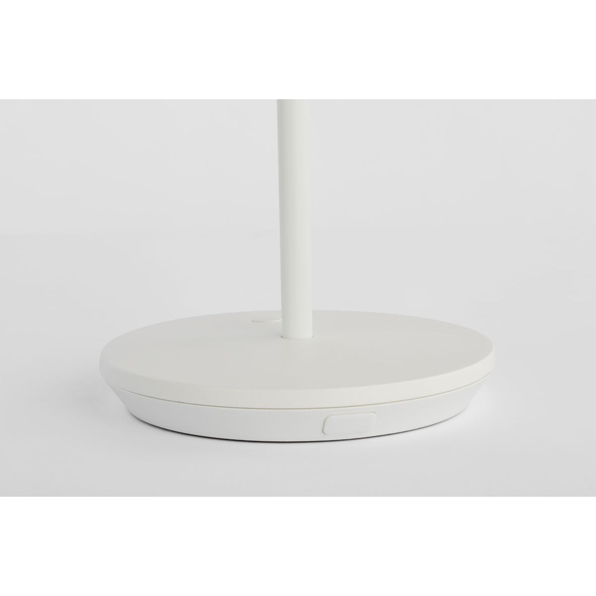 Nevis Short Accent Rechargeable Table Lamp, Matte White Finish - Bees Lighting