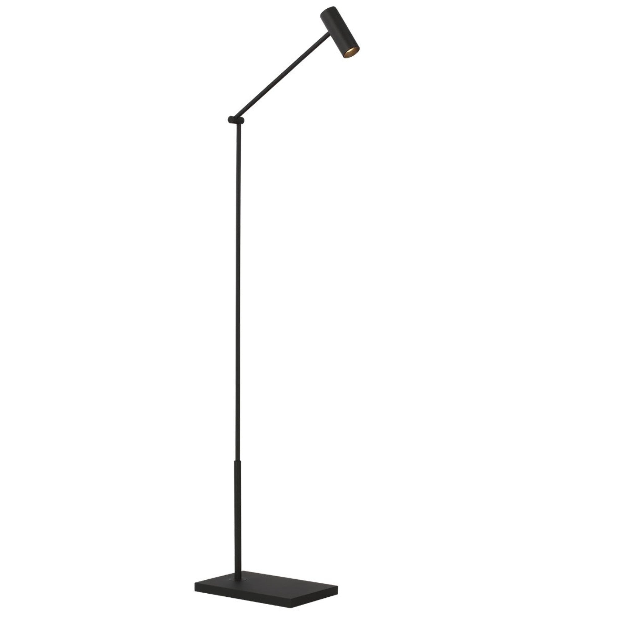 Ponte LED Small Floor Lamp, 120-240V, Nightshade Black Finish - Bees Lighting