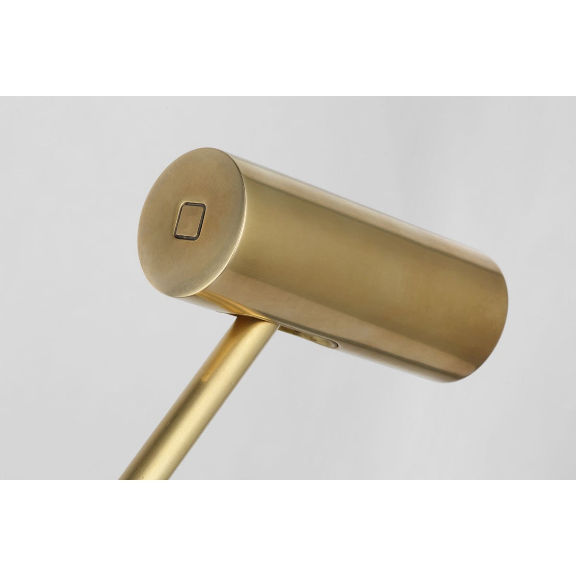 Ponte LED X-Large Table Lamp, 120-240V, Hand Rubbed Antique Brass Finish - Bees Lighting