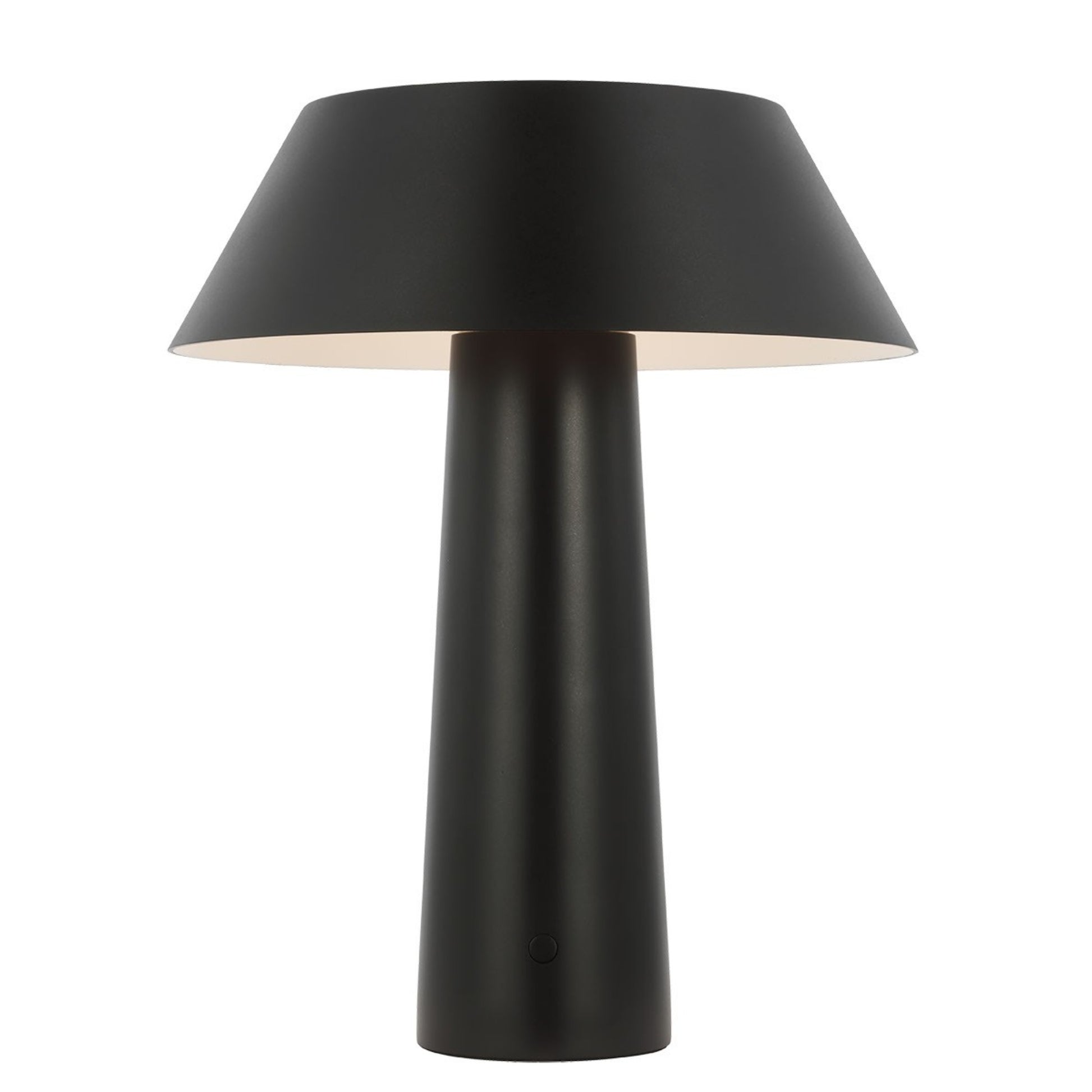 Sesa Accent Rechargeable Table Lamp, 120-240V, Black Finish - Bees Lighting