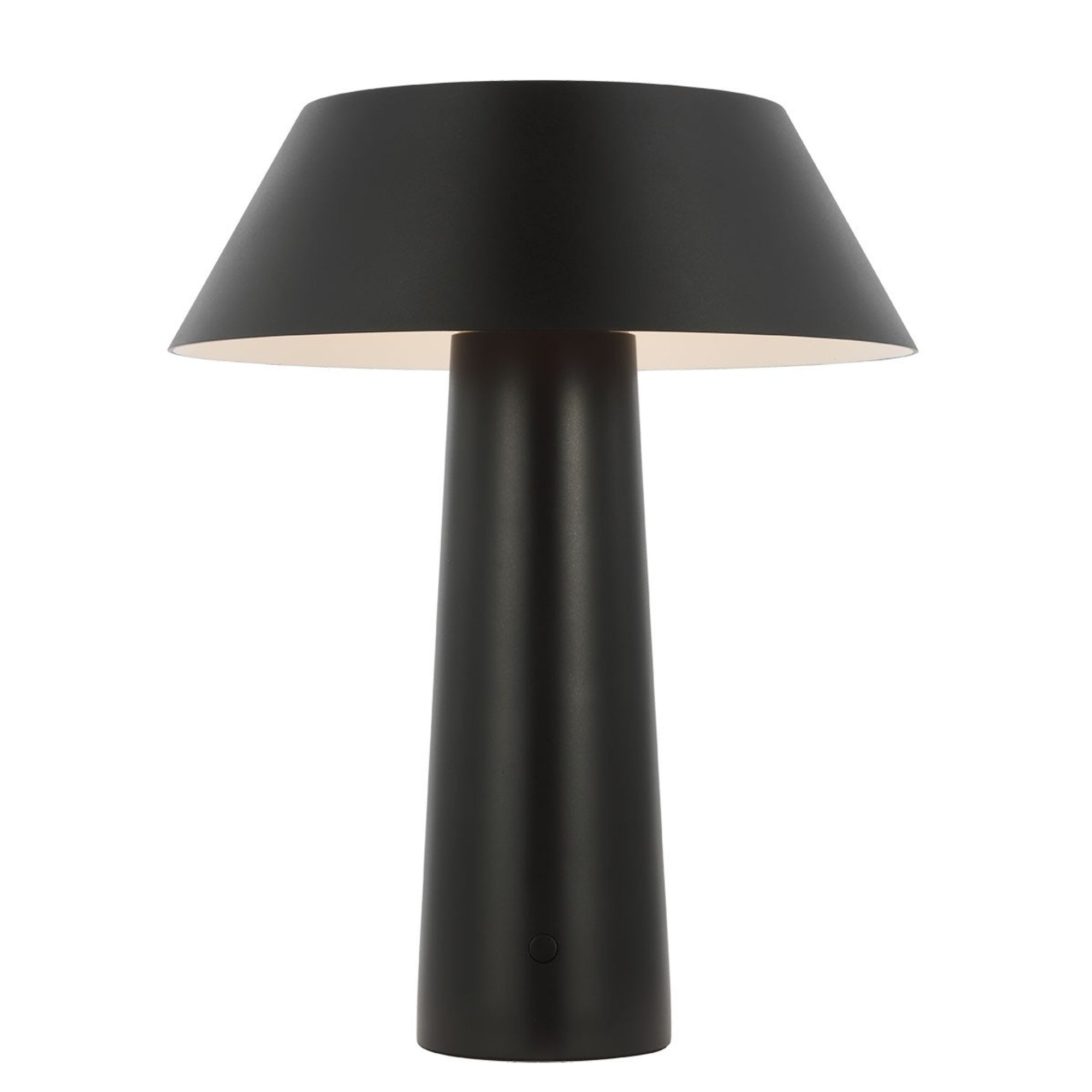 Sesa Accent Rechargeable Table Lamp, 120-240V, Black Finish - Bees Lighting