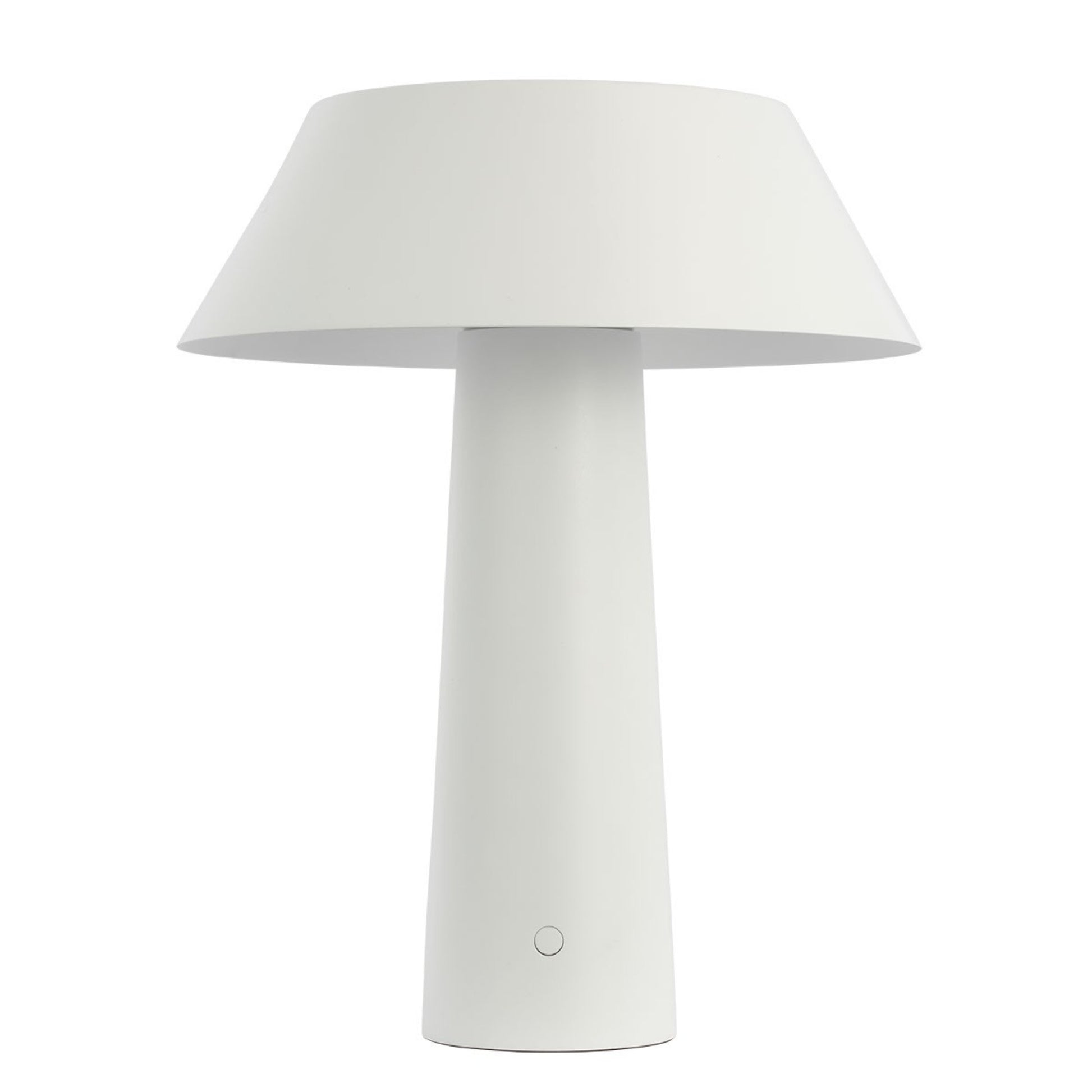 Sesa Accent Rechargeable Table Lamp, 120-240V, Matte White Finish - Bees Lighting