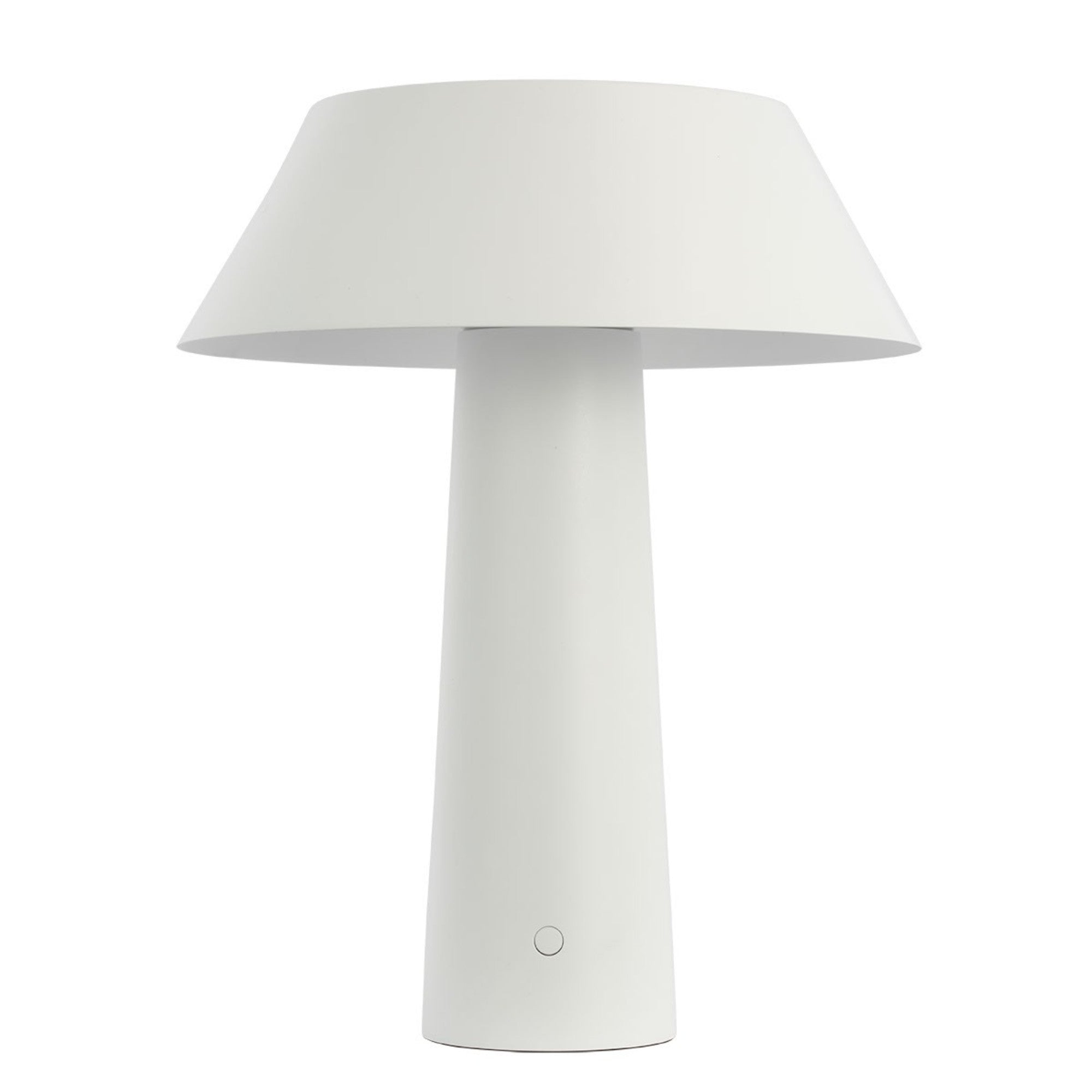 Sesa Accent Rechargeable Table Lamp, 120-240V, Matte White Finish - Bees Lighting