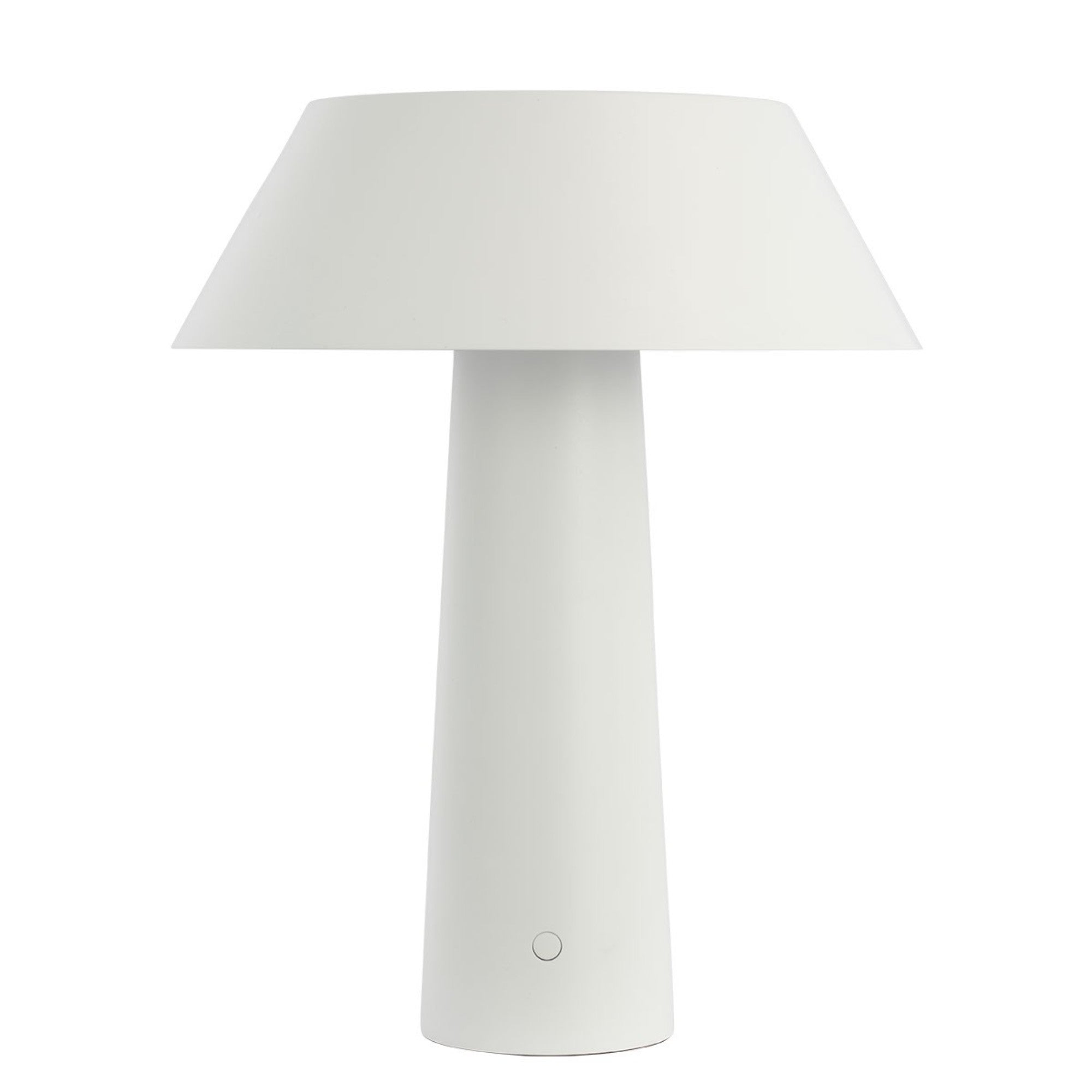Sesa Accent Rechargeable Table Lamp, 120-240V, Matte White Finish - Bees Lighting