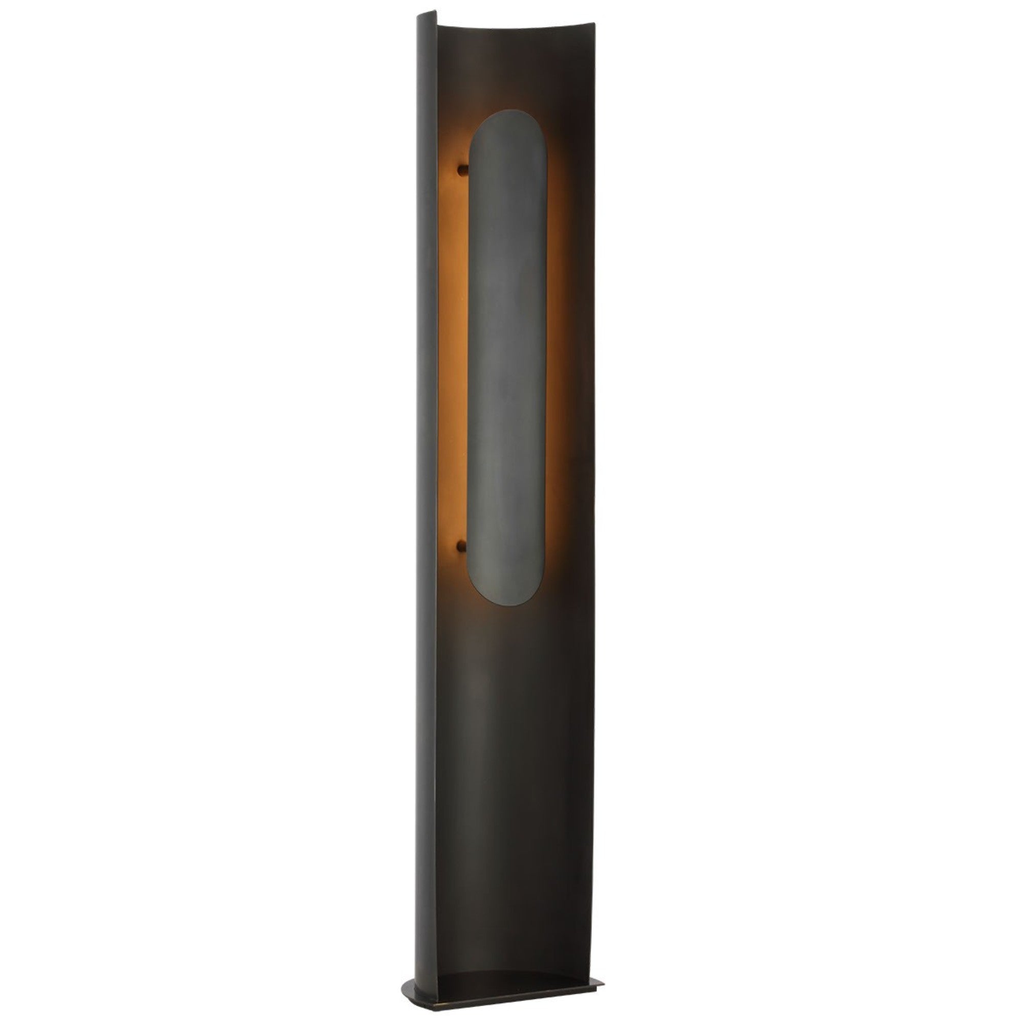 Shielded LED Floor Lamp, Bronze Finish - Bees Lighting