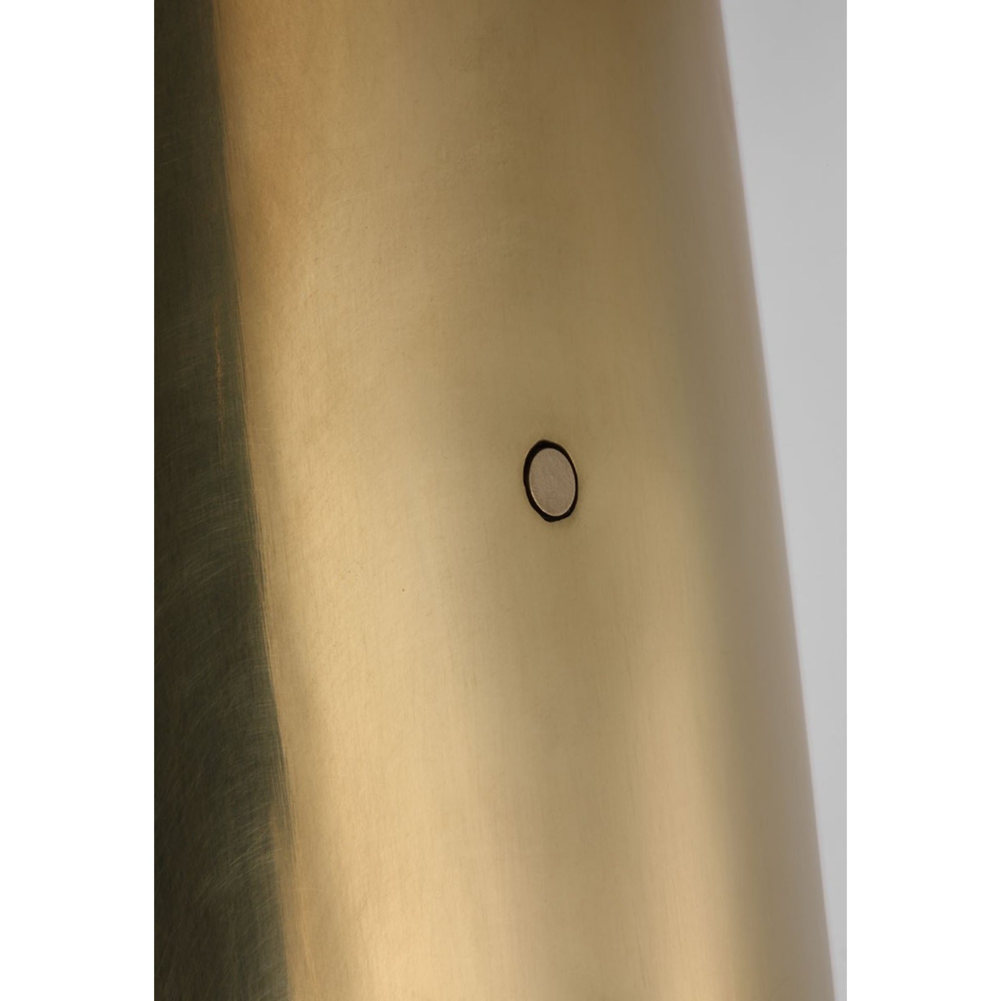 Shielded LED Floor Lamp, Hand Rubbed Antique Brass Finish - Bees Lighting