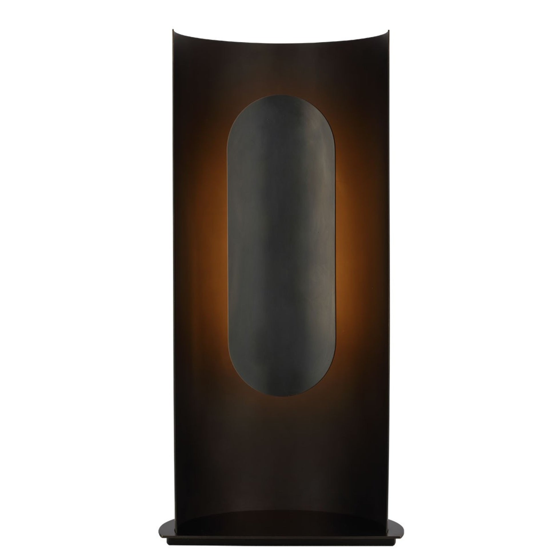 Shielded LED Table Lamp, Bronze Finish - Bees Lighting