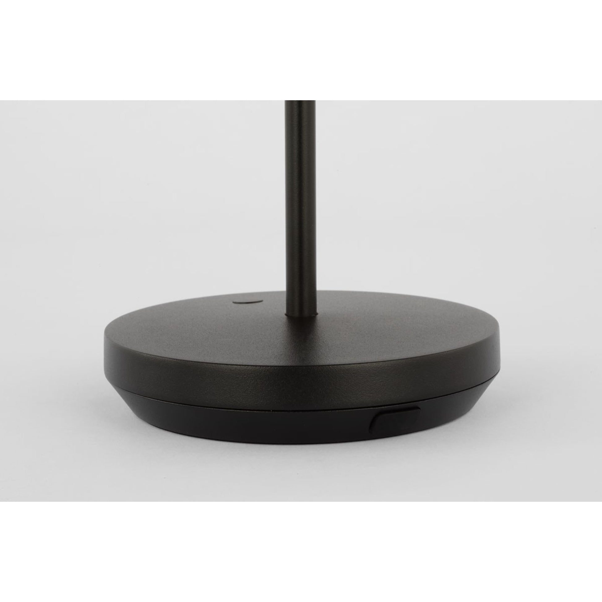 Tepa Short Accent Rechargeable Table Lamp, 120-240V, Black Finish - Bees Lighting