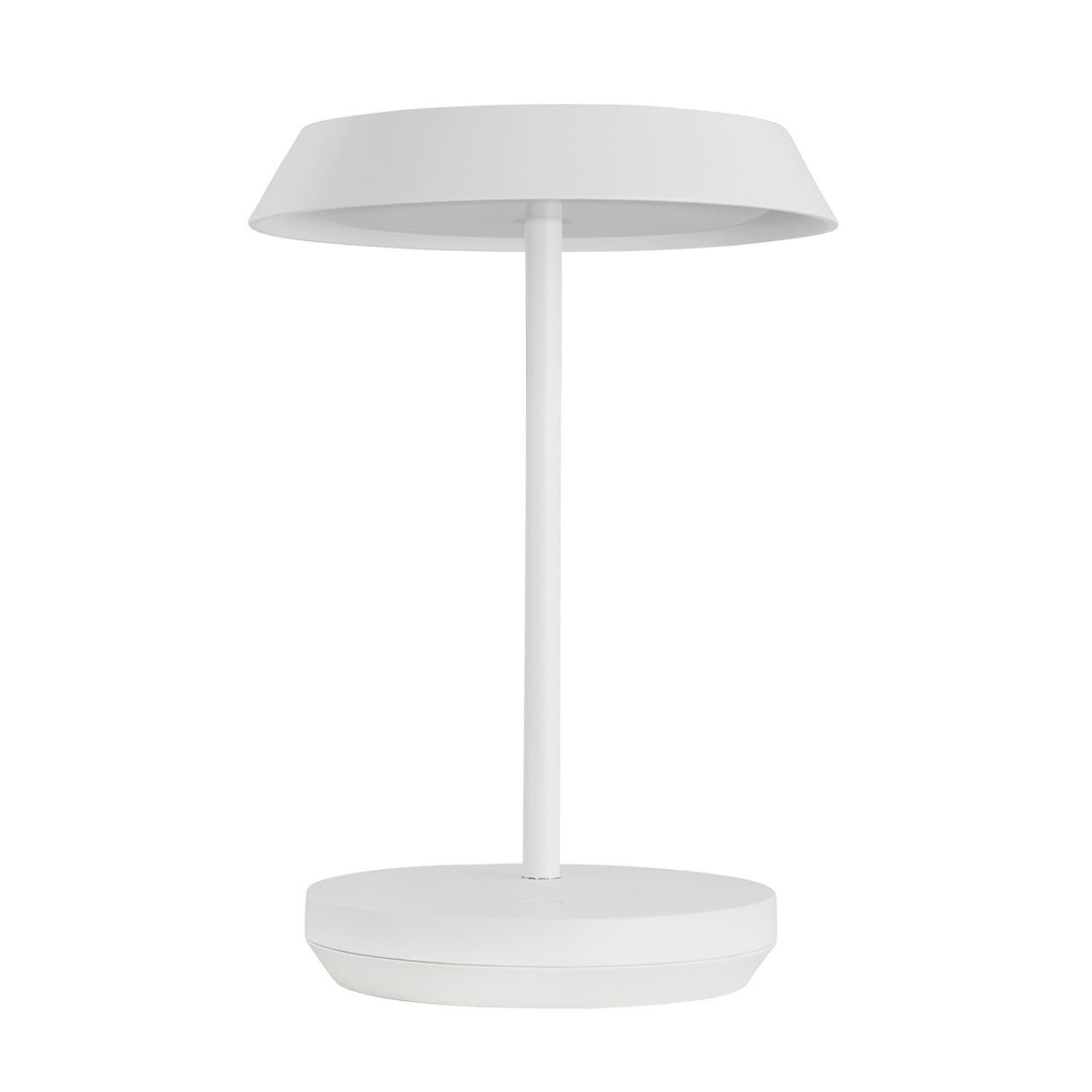 Tepa Short Accent Rechargeable Table Lamp, 120-240V, Matte White Finish - Bees Lighting