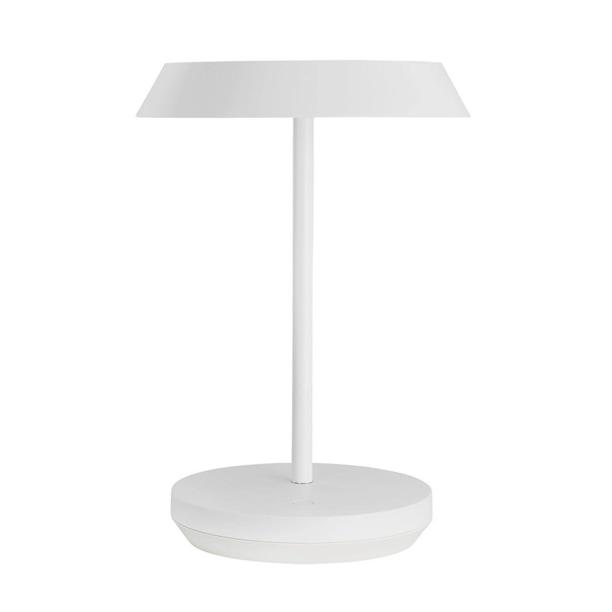 Tepa Short Accent Rechargeable Table Lamp, 120-240V, Matte White Finish - Bees Lighting