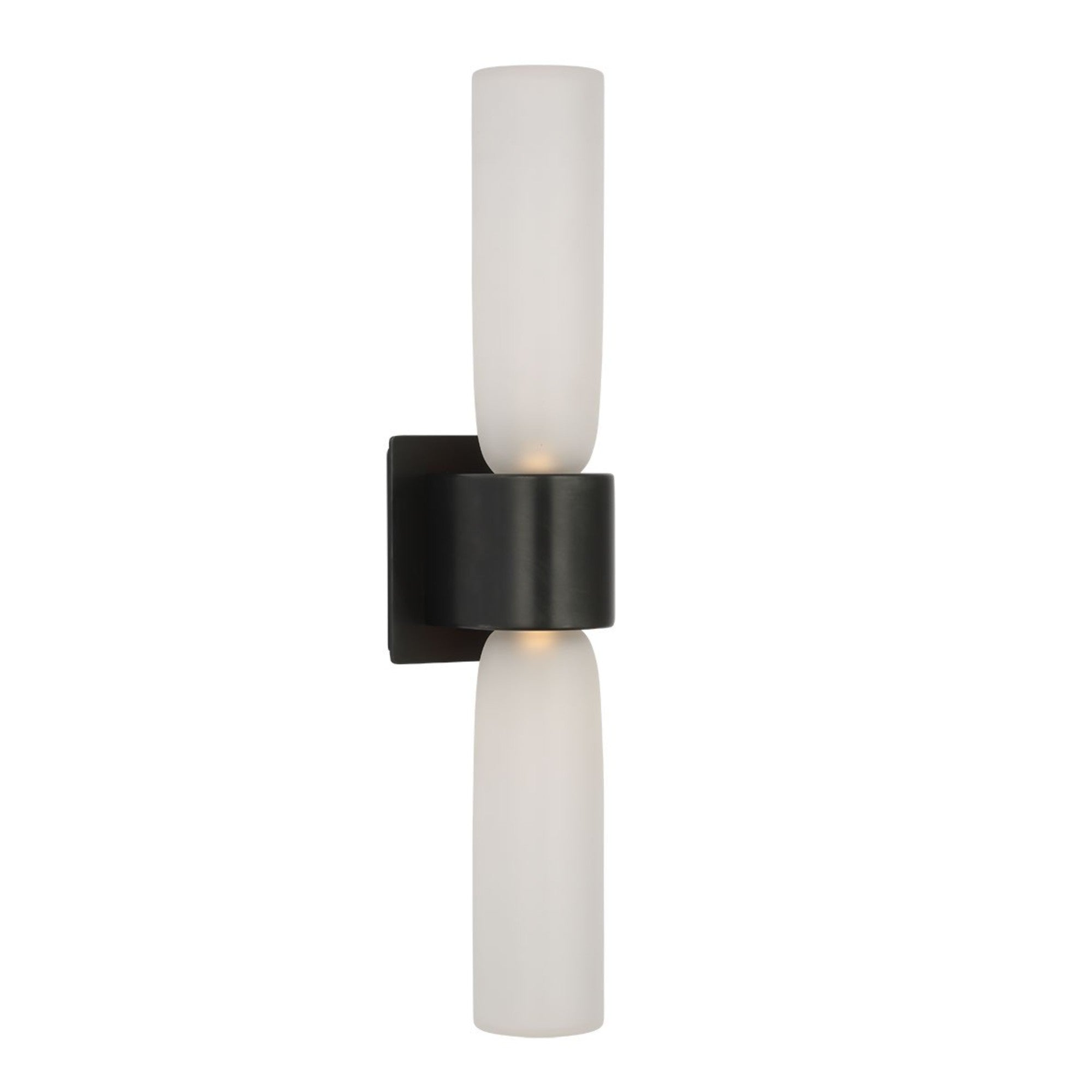 Volver 19" LED Medium Double Sconce, 120-277V, Bronze Finish - Bees Lighting