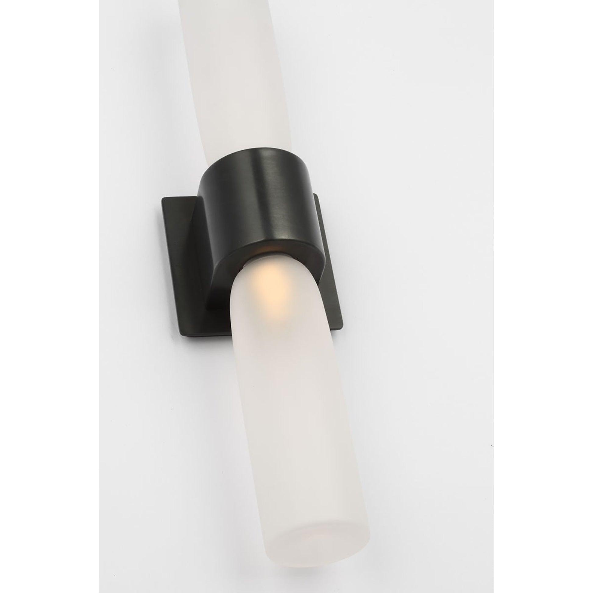 Volver 19" LED Medium Double Sconce, 120-277V, Bronze Finish - Bees Lighting