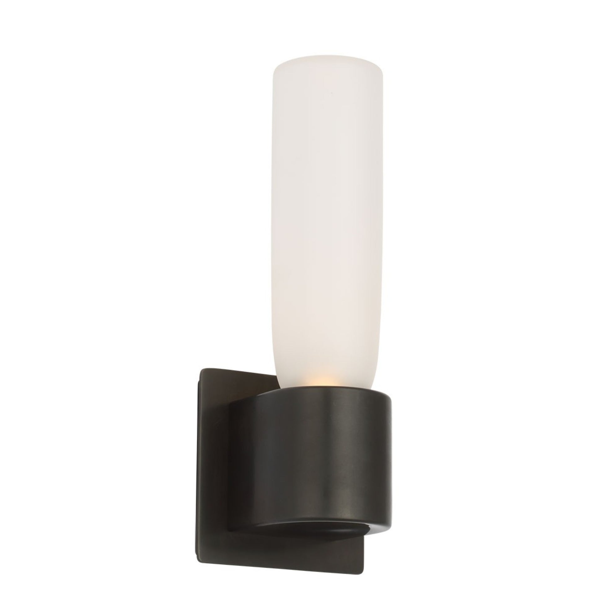 Volver 12" LED Small Single Sconce, 120-277V, Bronze Finish - Bees Lighting