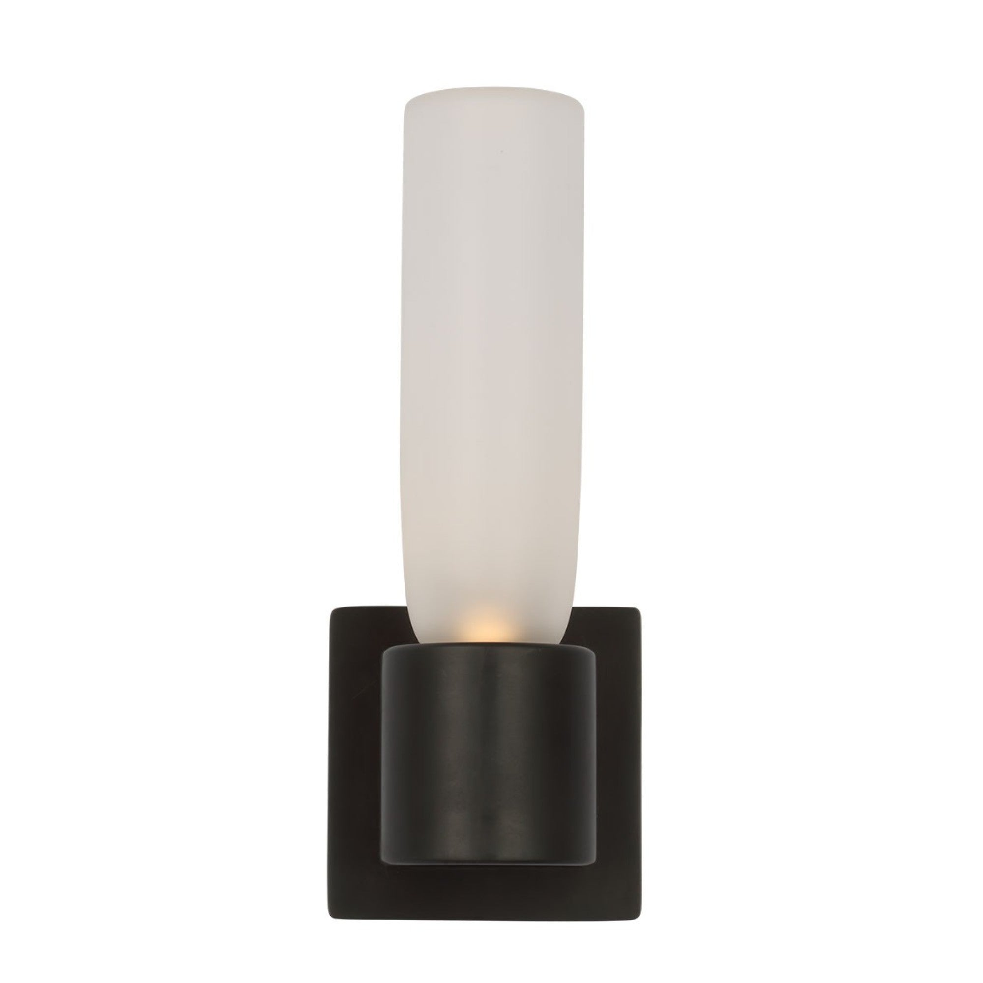 Volver 12" LED Small Single Sconce, 120-277V, Bronze Finish - Bees Lighting