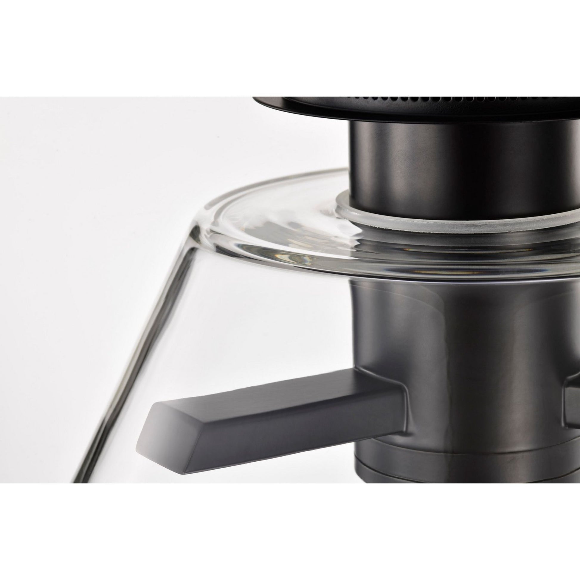 Edmond 14" LED Semi-flush Mount, Matte Black Finish - Bees Lighting