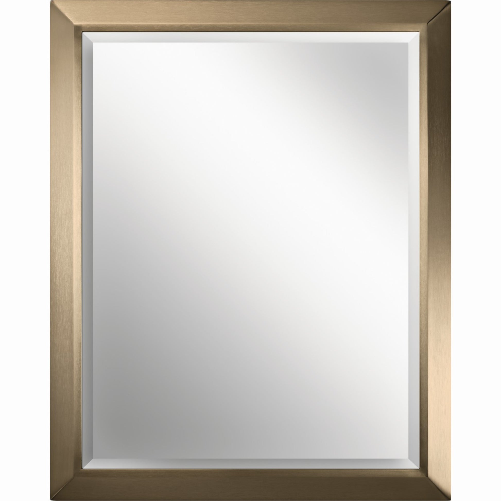 24" X 30" Rectangular Mirror, Champagne Bronze Finish - Bees Lighting