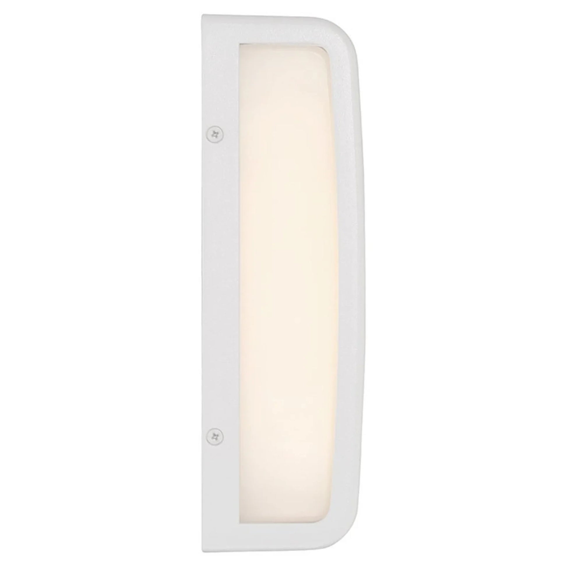 Montana 9" LED Outdoor Wall Sconce, White Finish - Bees Lighting