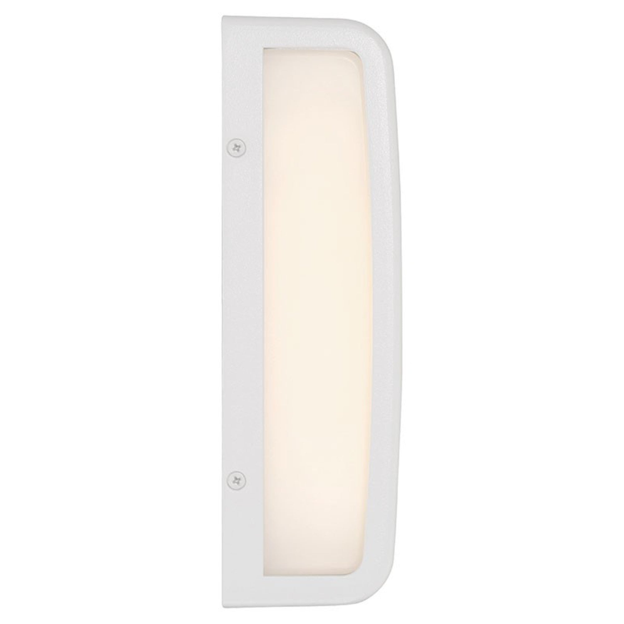Montana 9" LED Outdoor Wall Sconce, White Finish - Bees Lighting