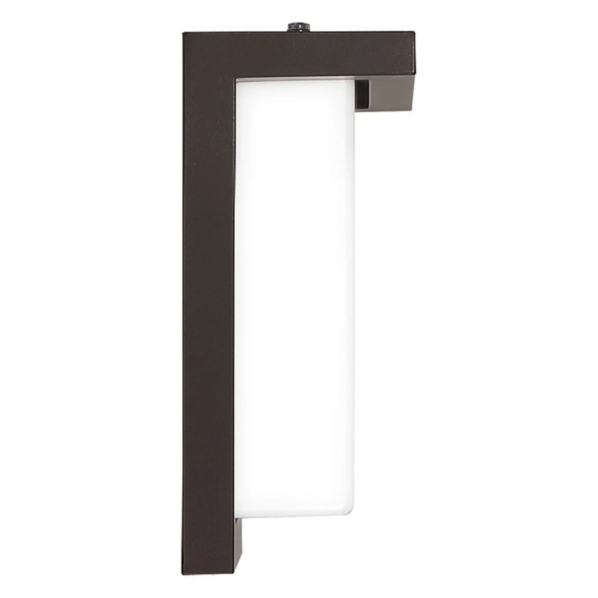 Sequoia 8" LED Outdoor Wall Sconce, Black Finish - Bees Lighting