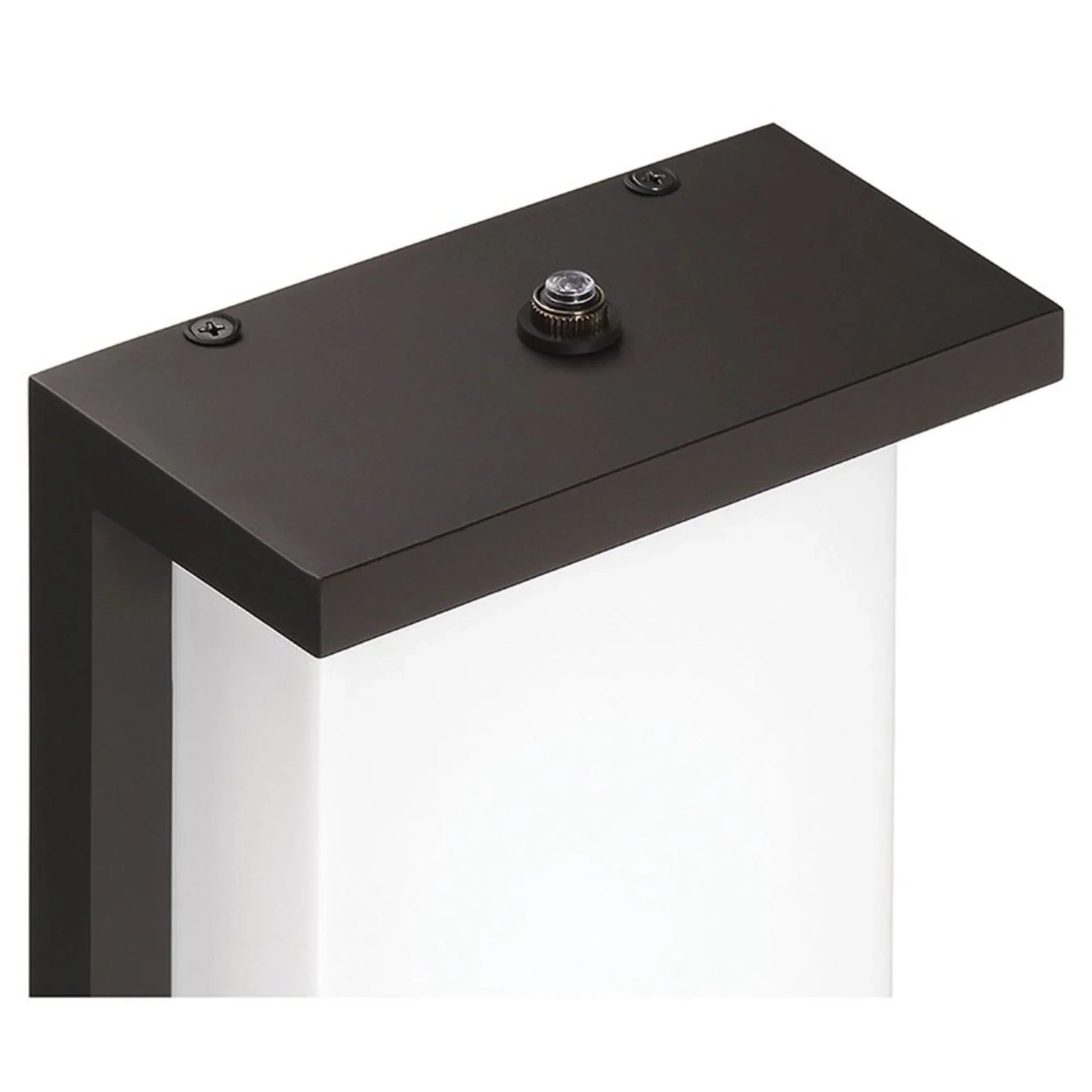 Sequoia 8" LED Outdoor Wall Sconce, Black Finish - Bees Lighting