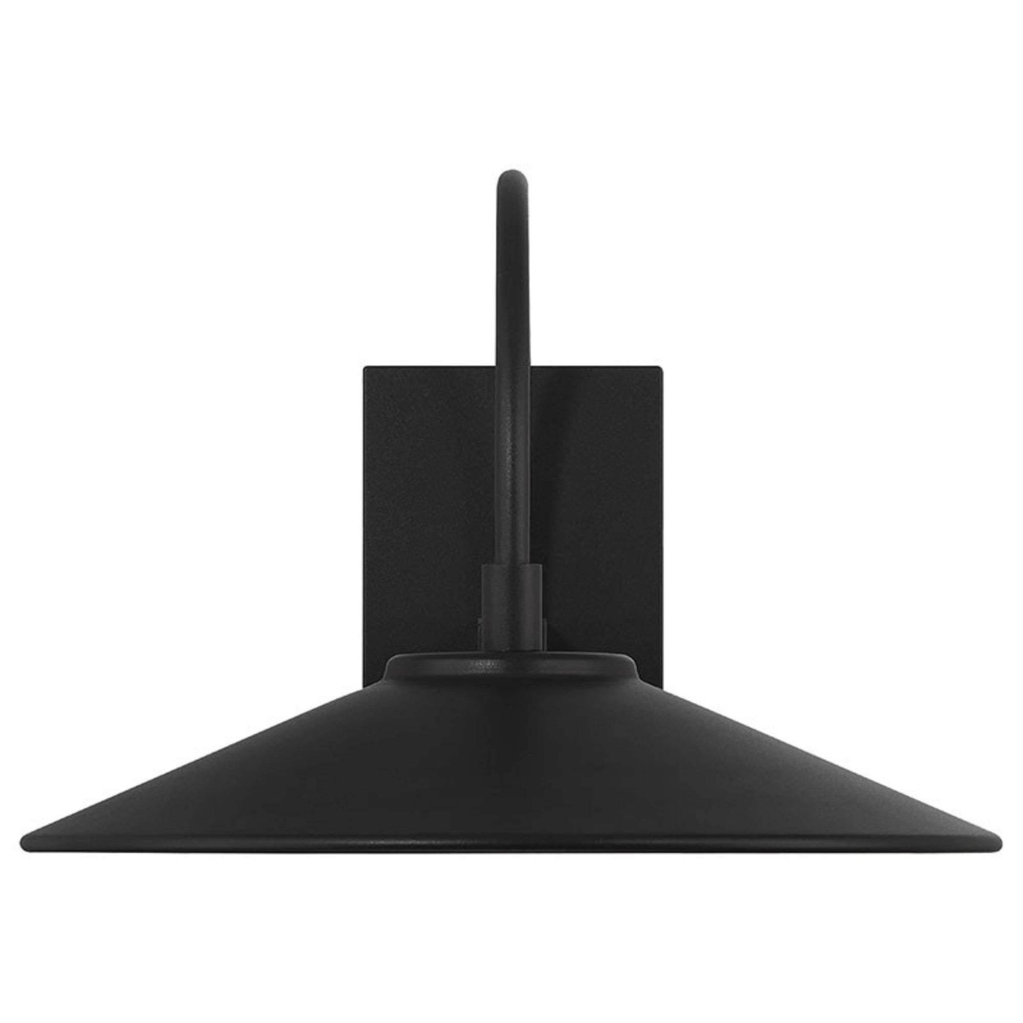 Camas 13" LED Outdoor Wall Sconce, Black Finish - Bees Lighting