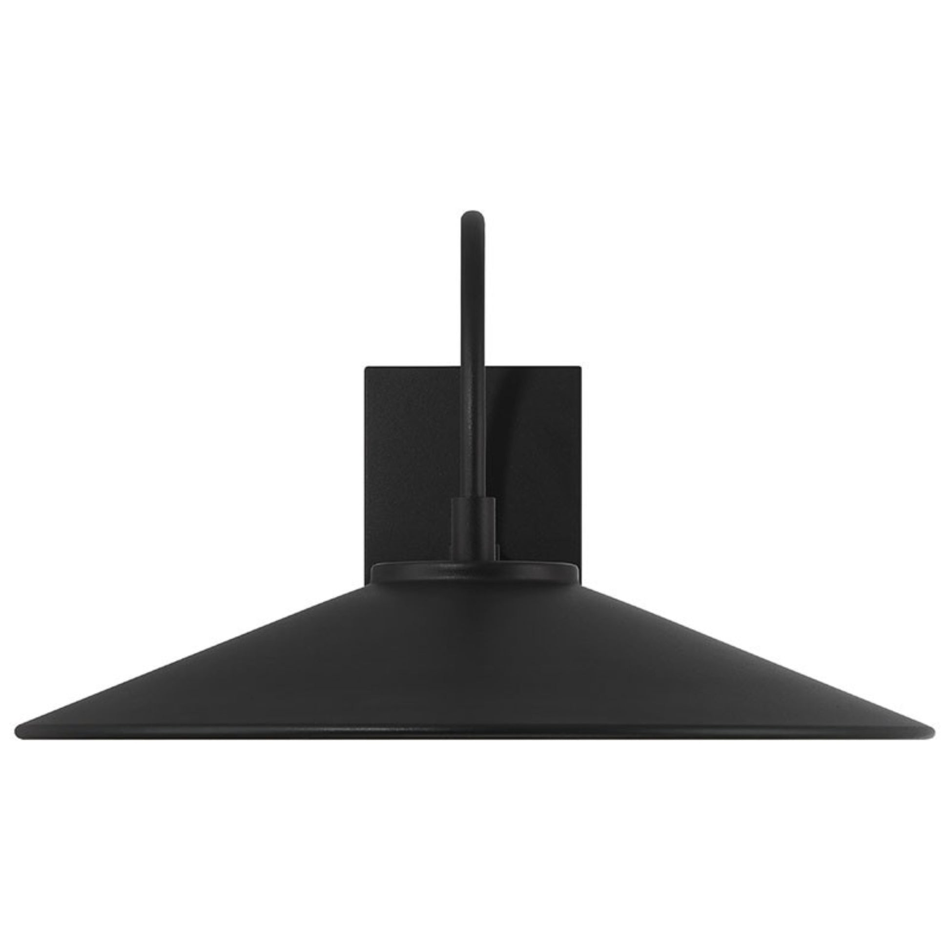 Camas 17" LED Outdoor Wall Sconce, Black Finish - Bees Lighting