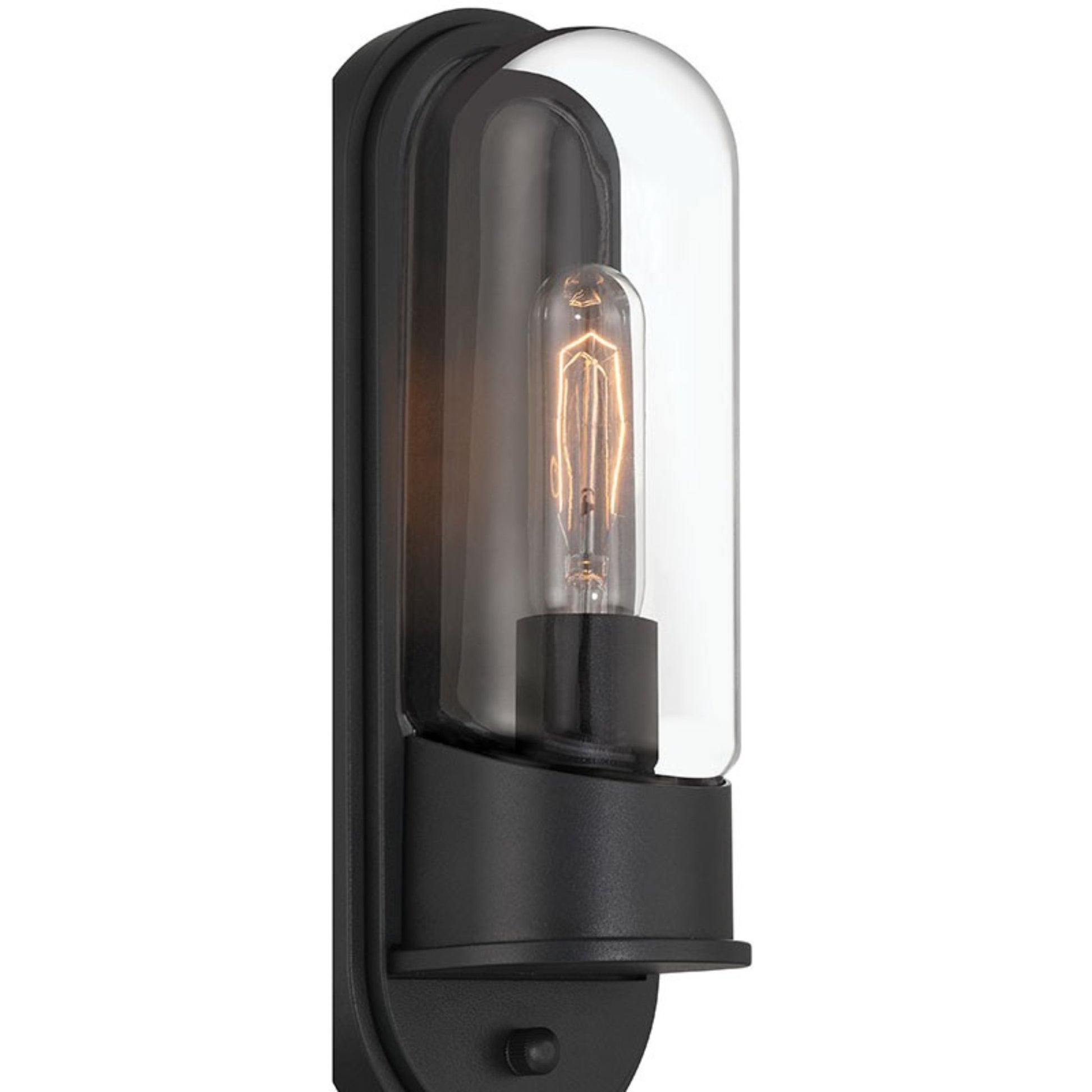 Magnolia 13" Outdoor Wall Mount, Black Finish - Bees Lighting