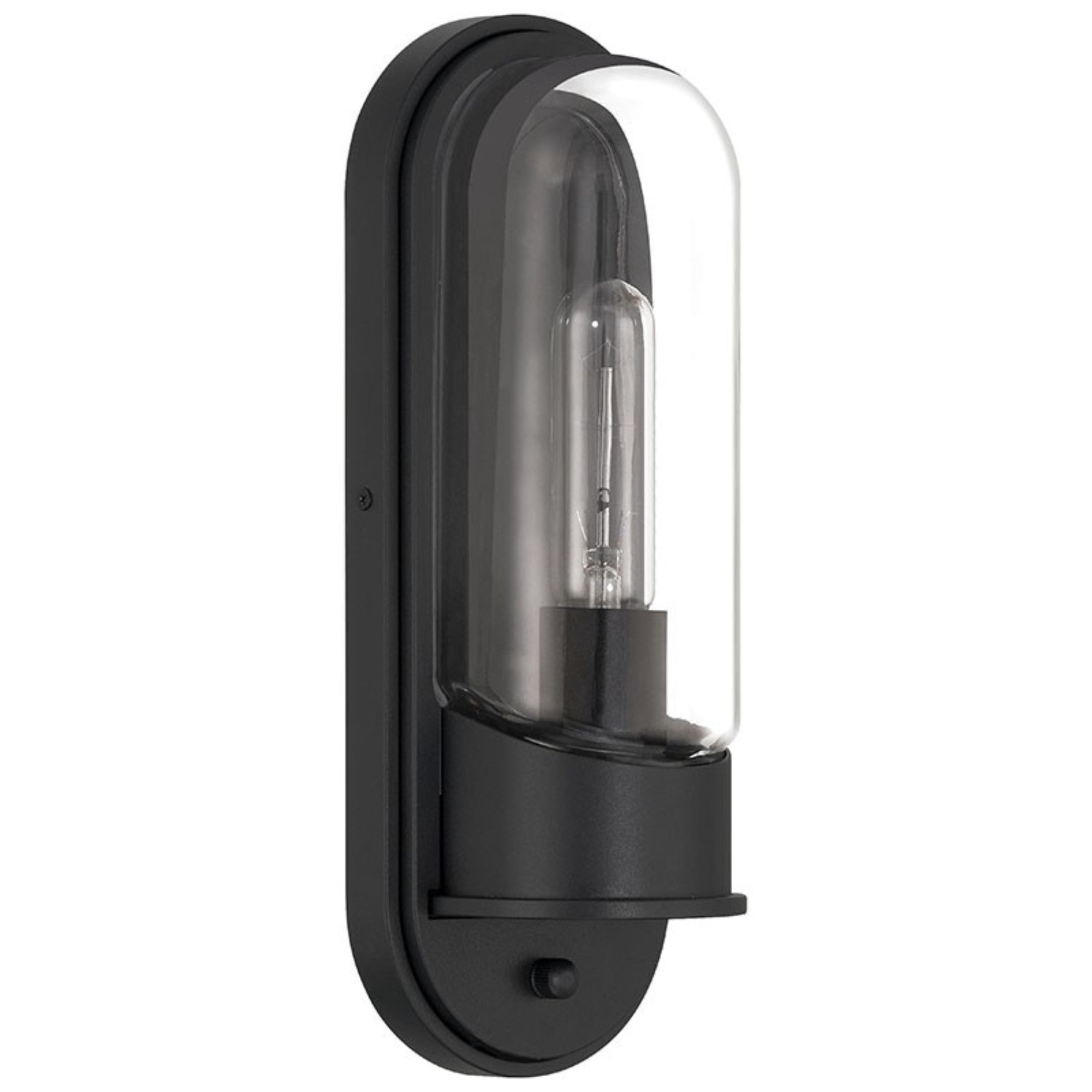 Magnolia 13" Outdoor Wall Mount, Black Finish - Bees Lighting