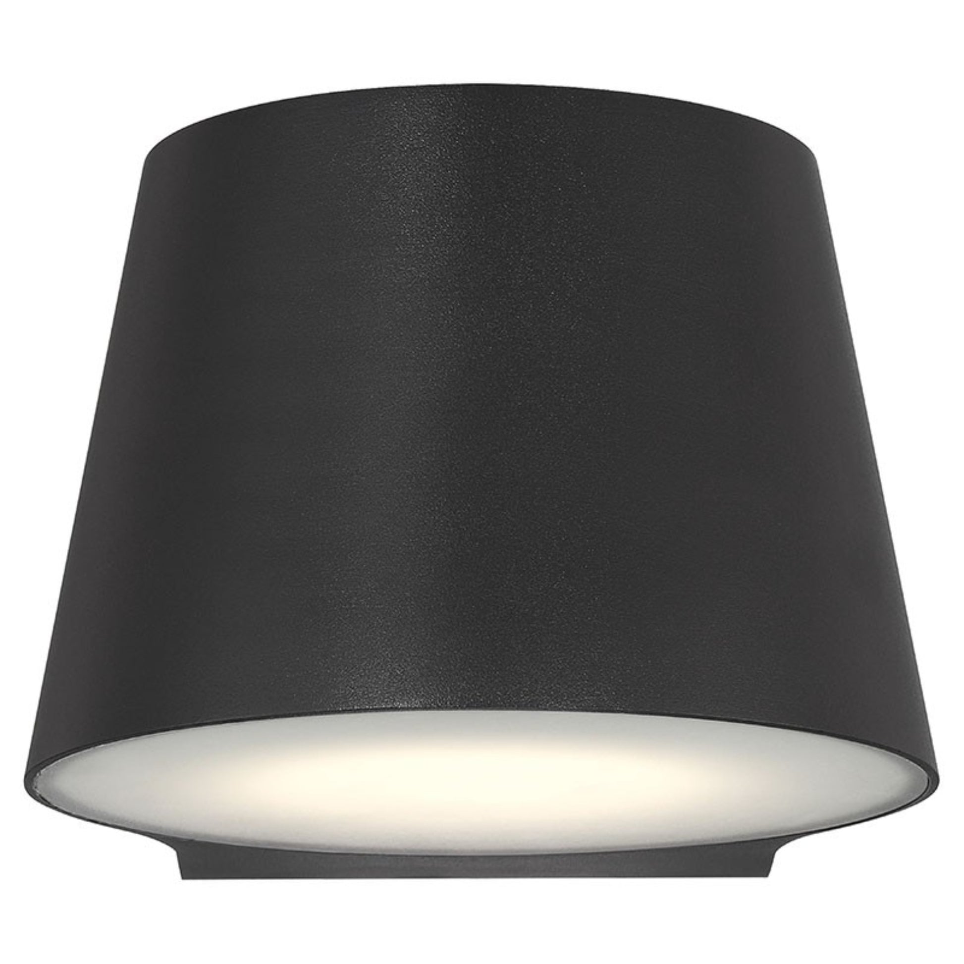 Ry 7" LED Outdoor Wall Sconce, Black Finish - Bees Lighting