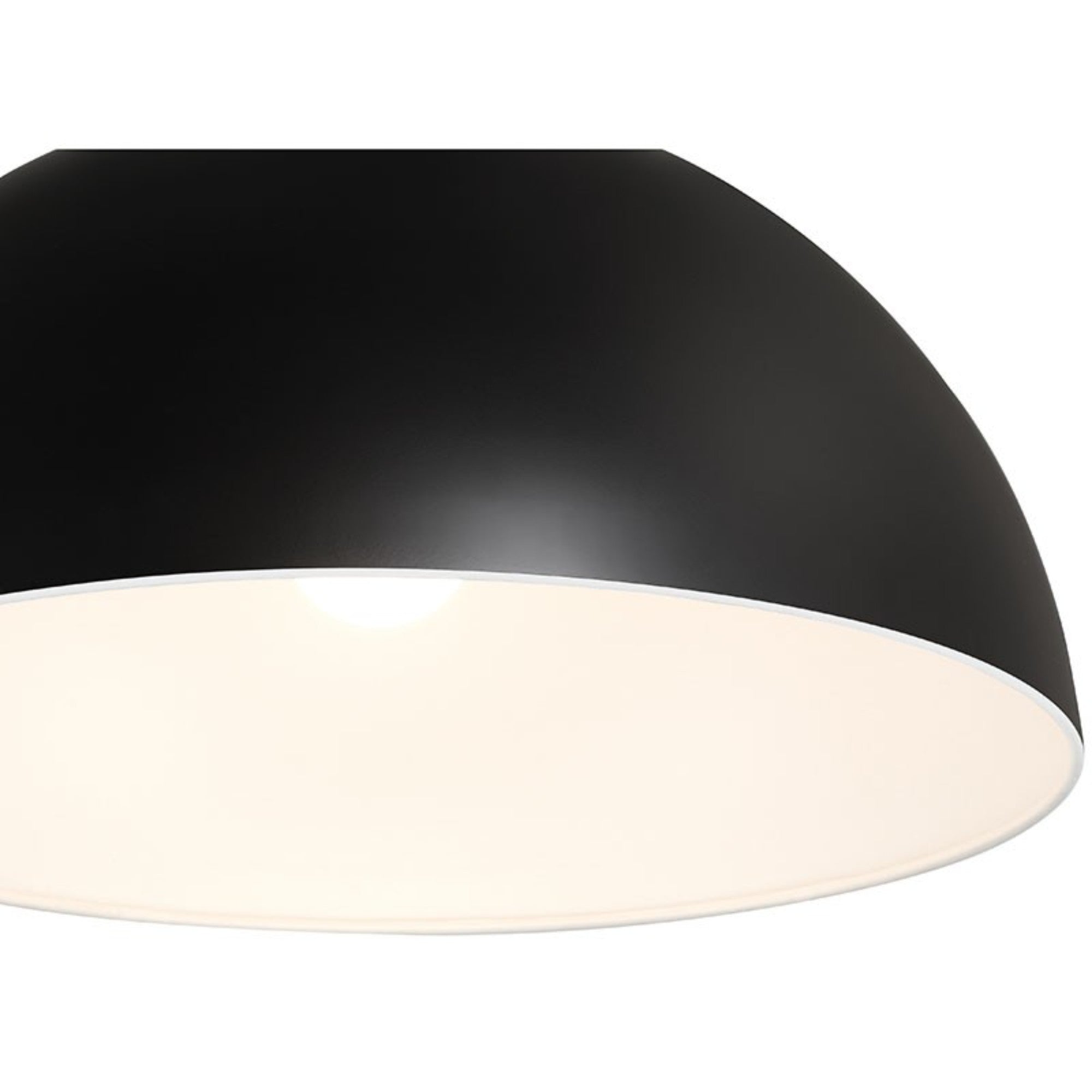 Huck 20" Pendant, Matte Black Finish - Bees Lighting