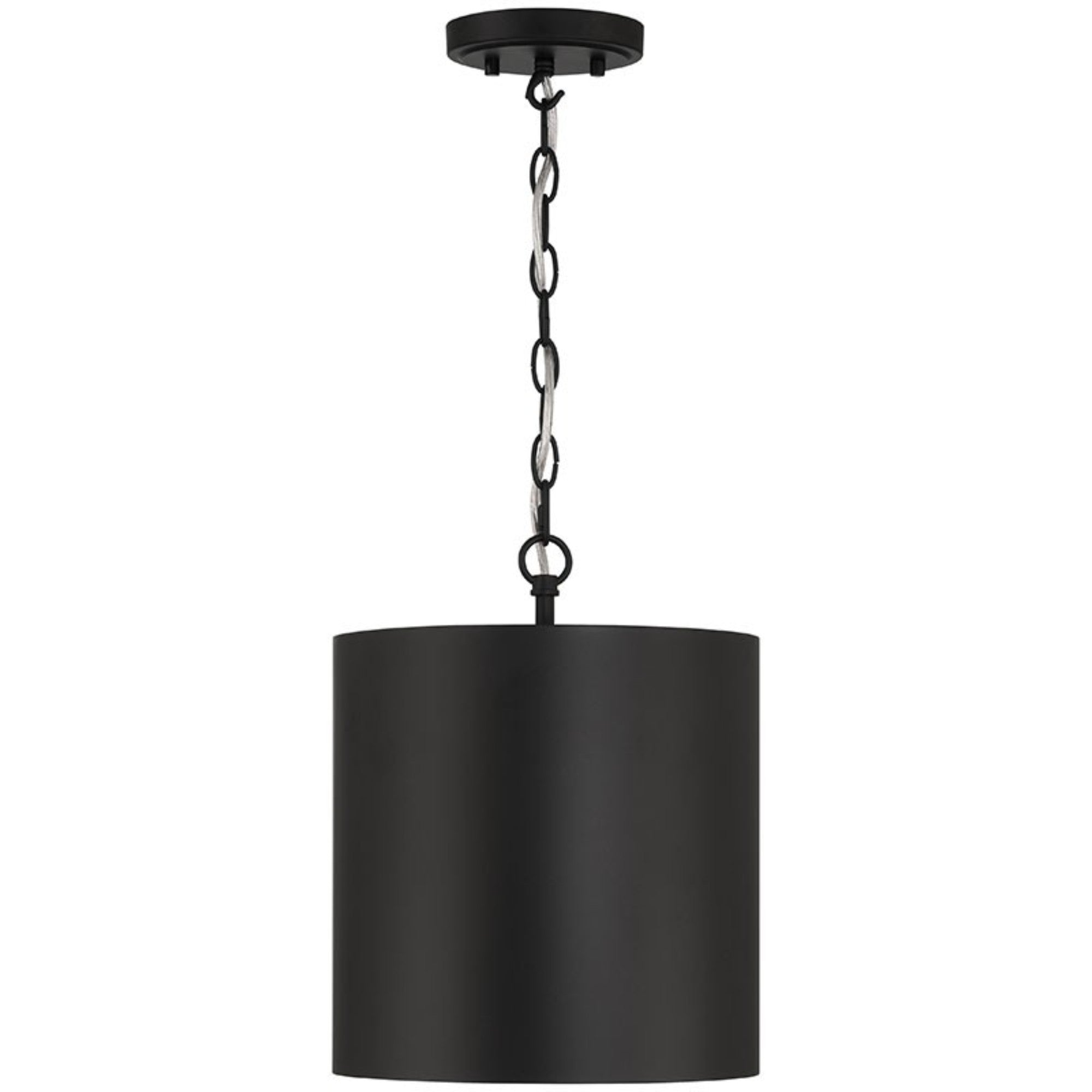 Knox 11" Pendant, Matte Black Finish