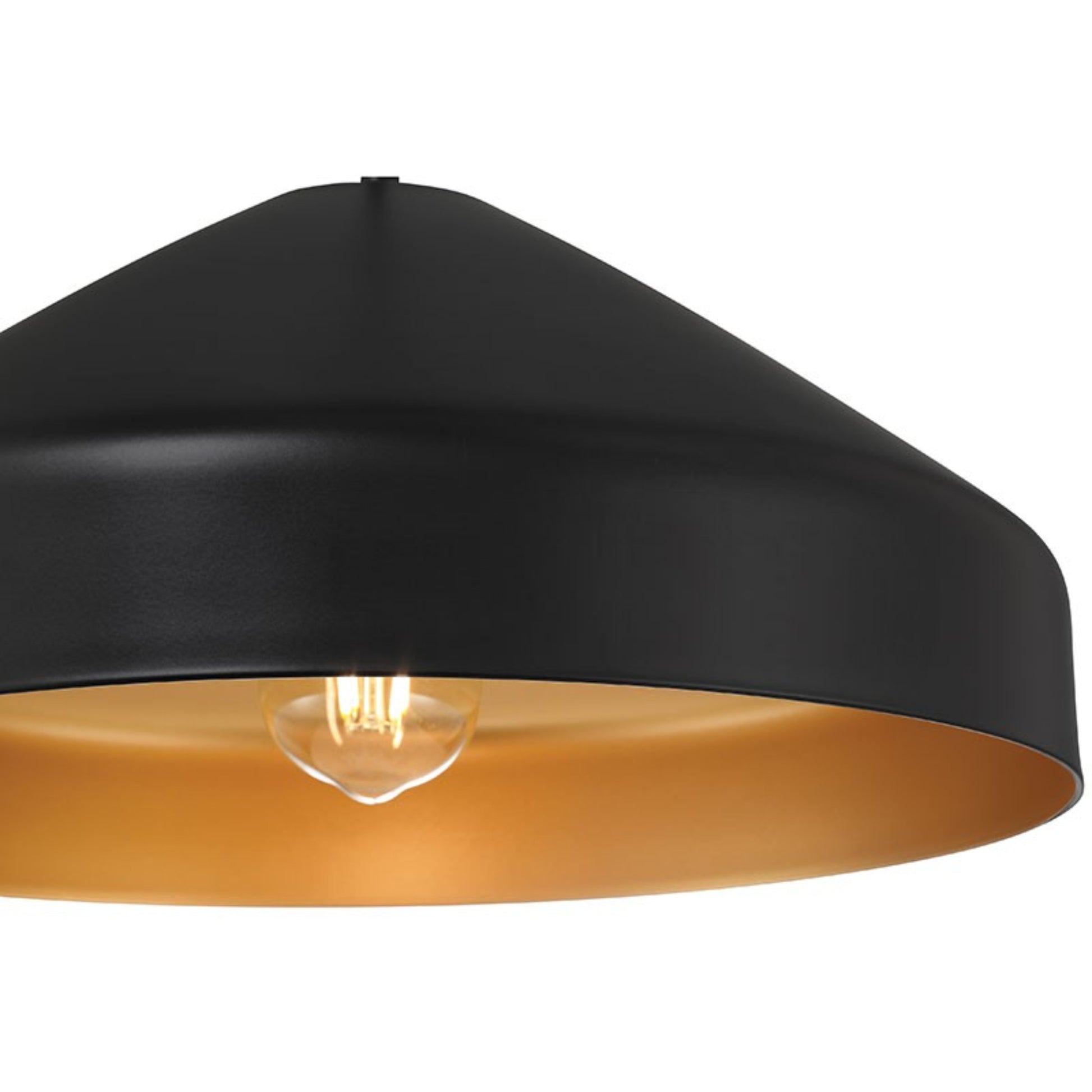 Prism 14" Pendant, Matte Black Finish - Bees Lighting