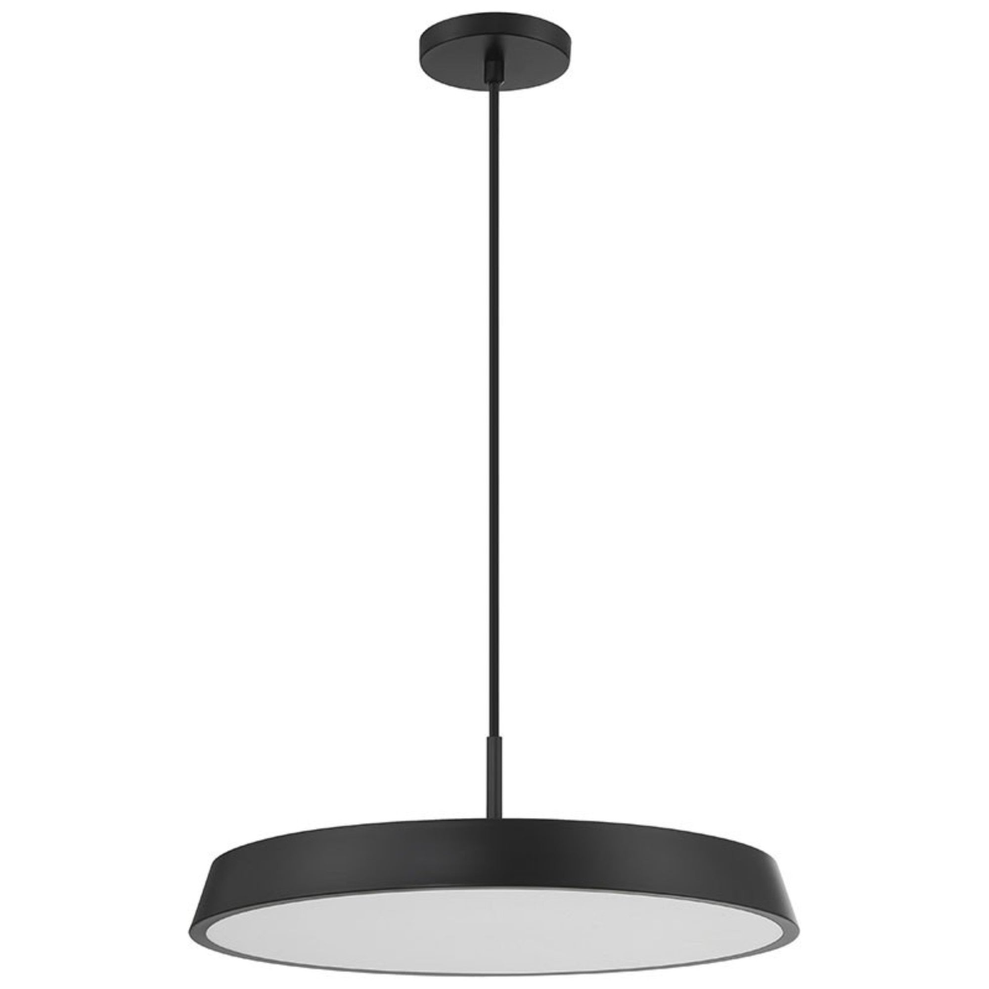 Tallinn 18" LED Pendant, Matte Black Finish - Bees Lighting